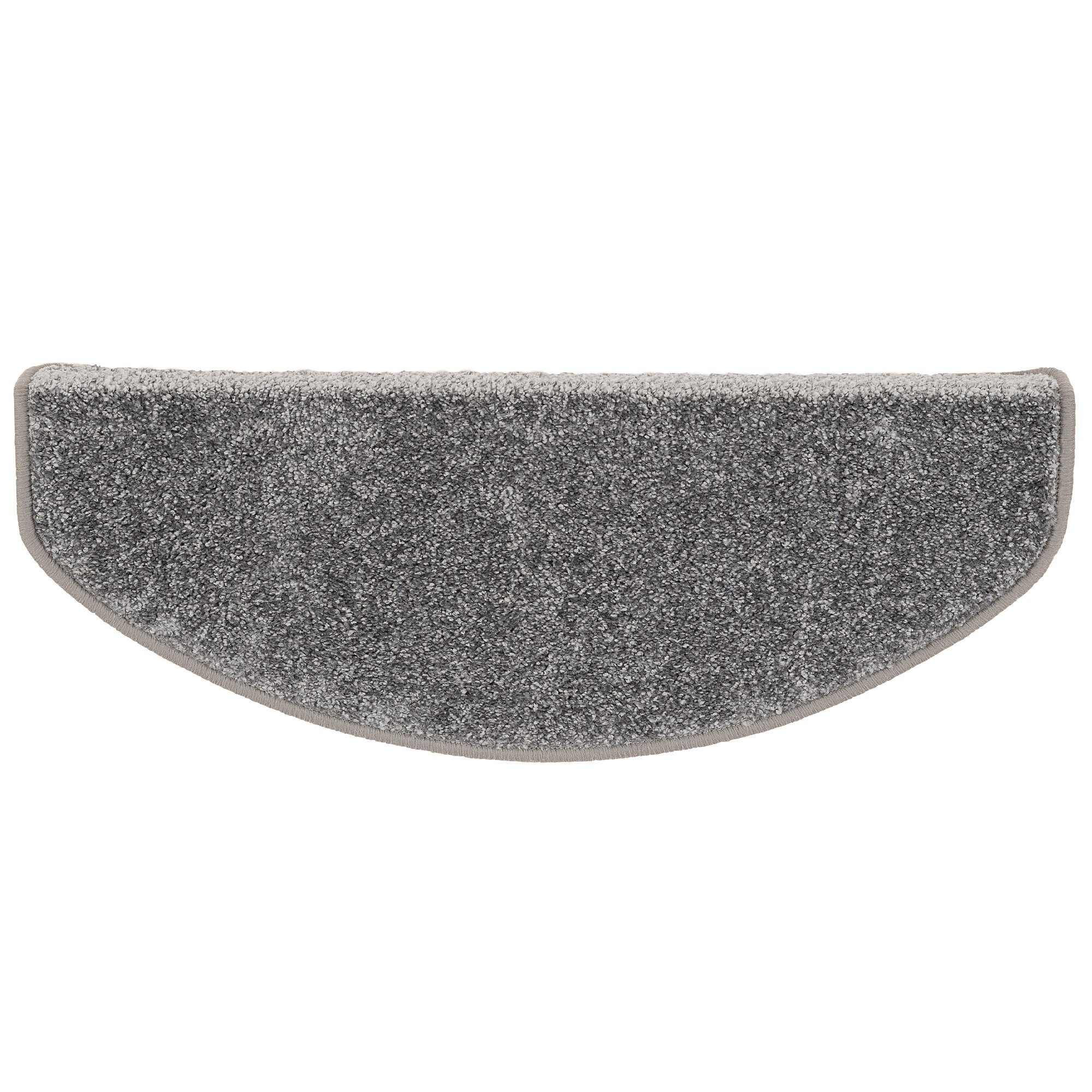 Pergamon Stufenmatte Velours Stufenmatte Triumph 15er-Set, Halbrund, Höhe: 16 mm