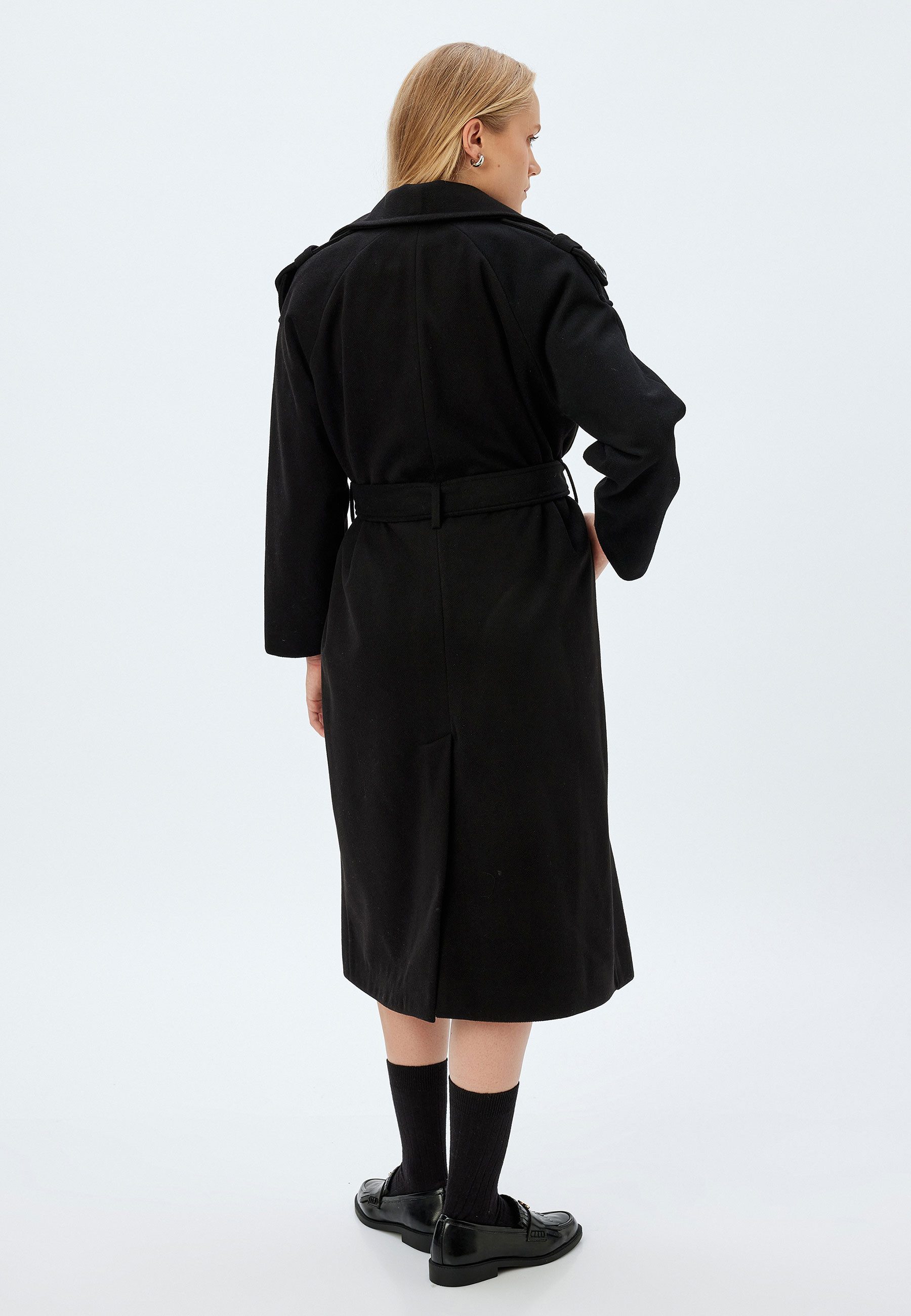 Koton Langmantel Regular Jacket Kragen Langmantel
