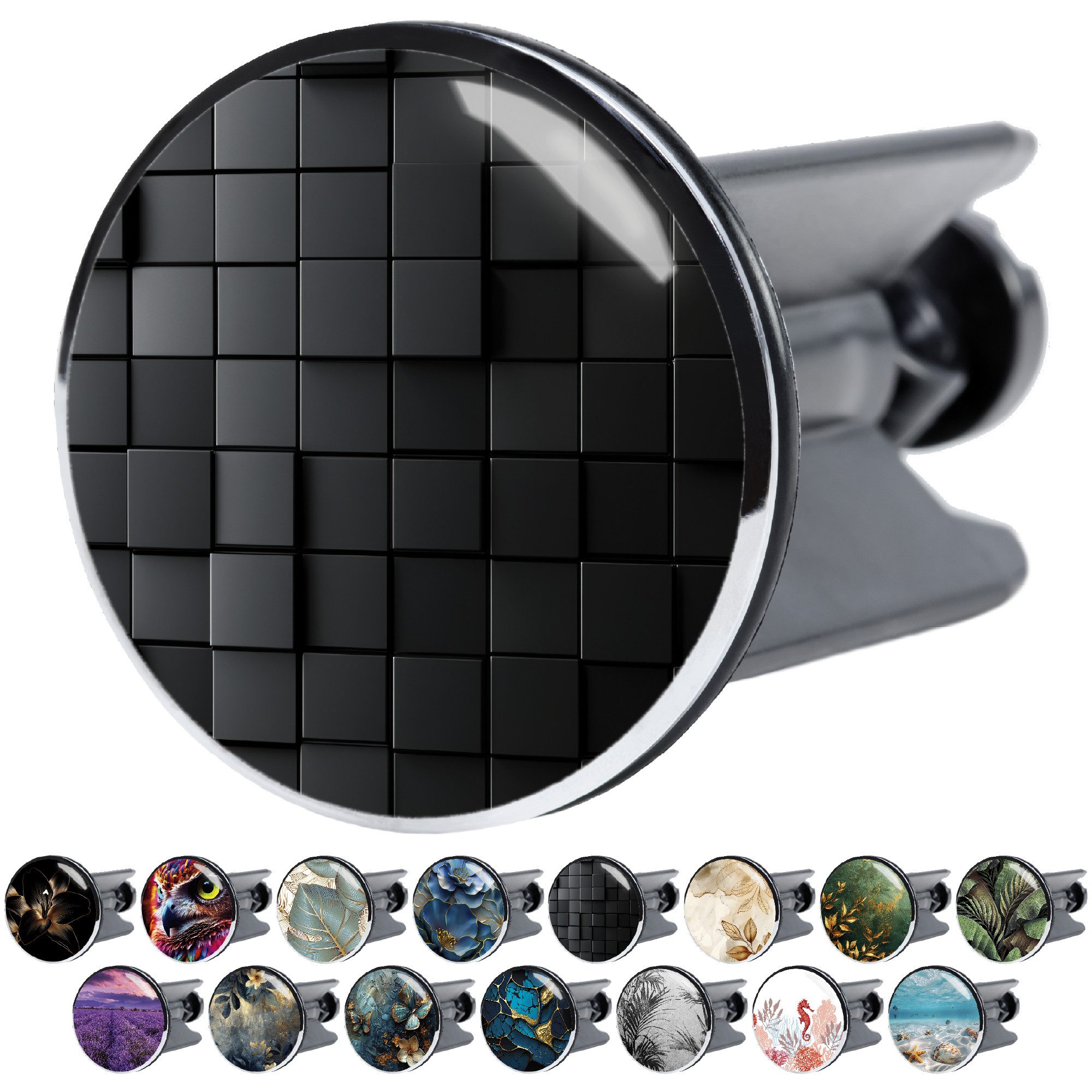 Sanilo Waschbeckenstöpsel mit Motiven, viele schöne Stöpsel für das Waschbecken zur Auswahl, Ø 4 cm, hochwertig, universell, 100% wasserdicht