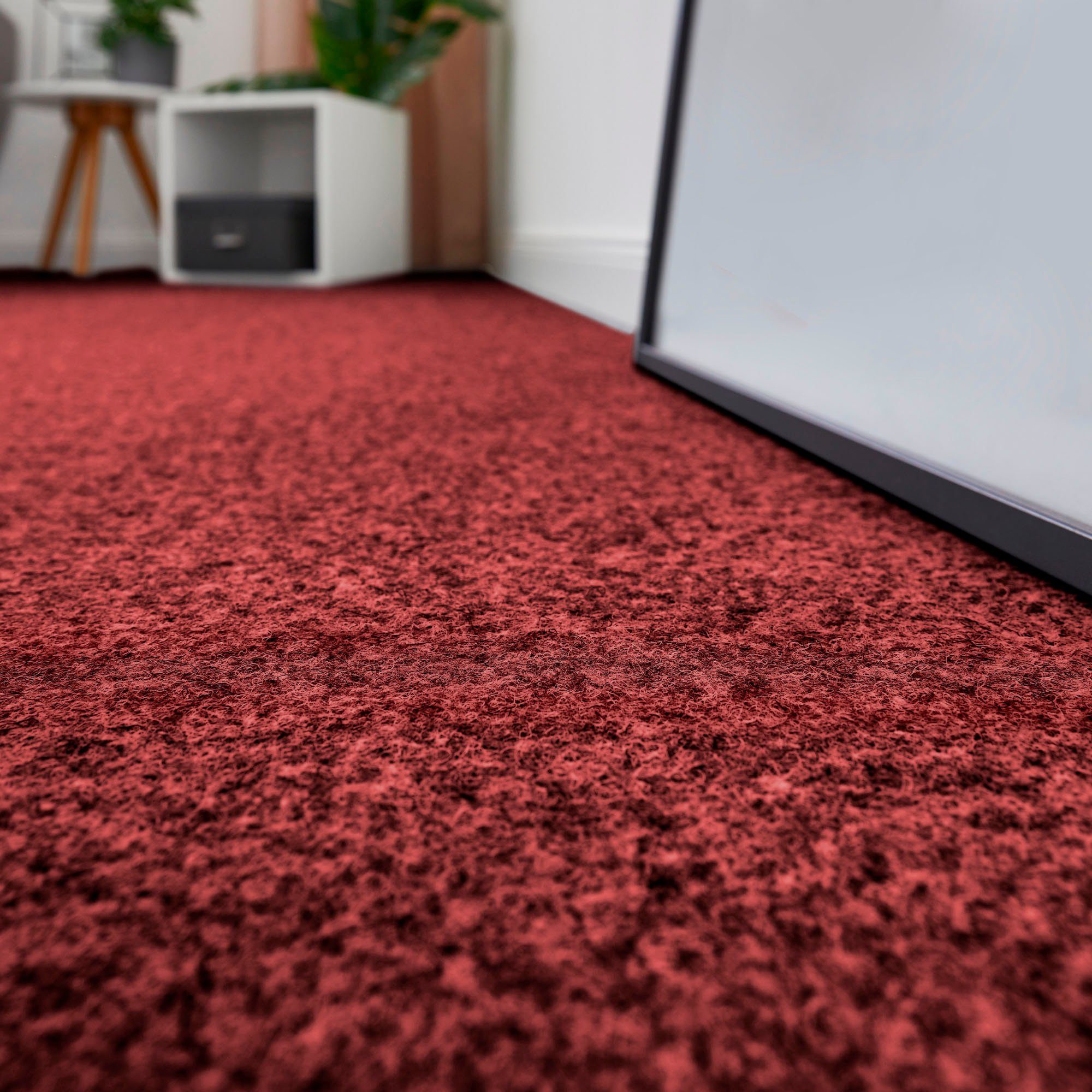 Teppichboden Nadelvlies Invita, Andiamo, rechteckig, Höhe: 5 mm, melierte Optik, Breite 200 cm oder 400 cm, robust & strapazierfähig