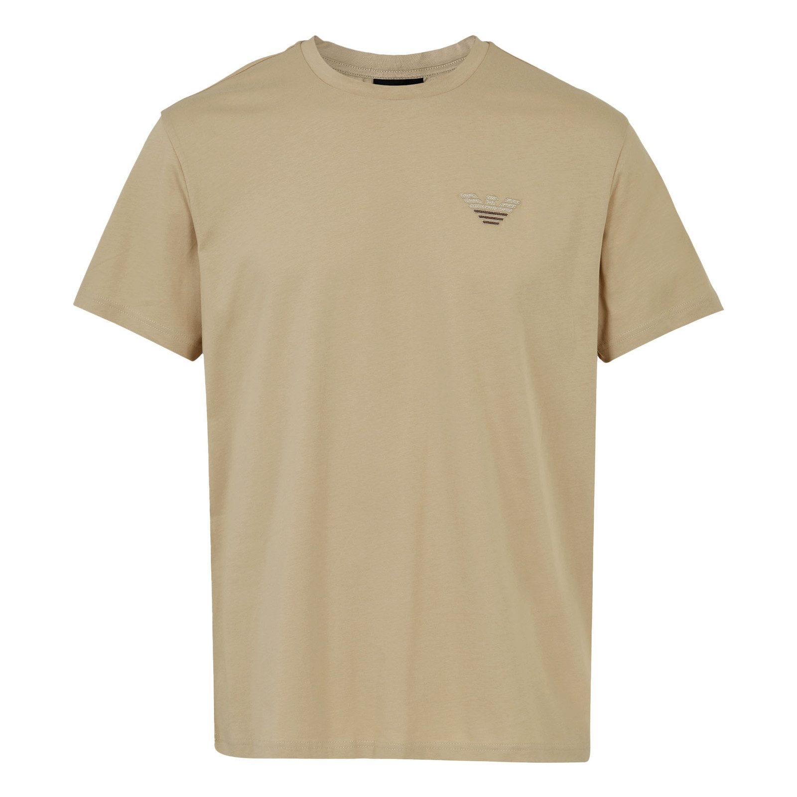 Emporio Armani T-Shirt T-Shirt Beachwear mit Logopatch über der Brust