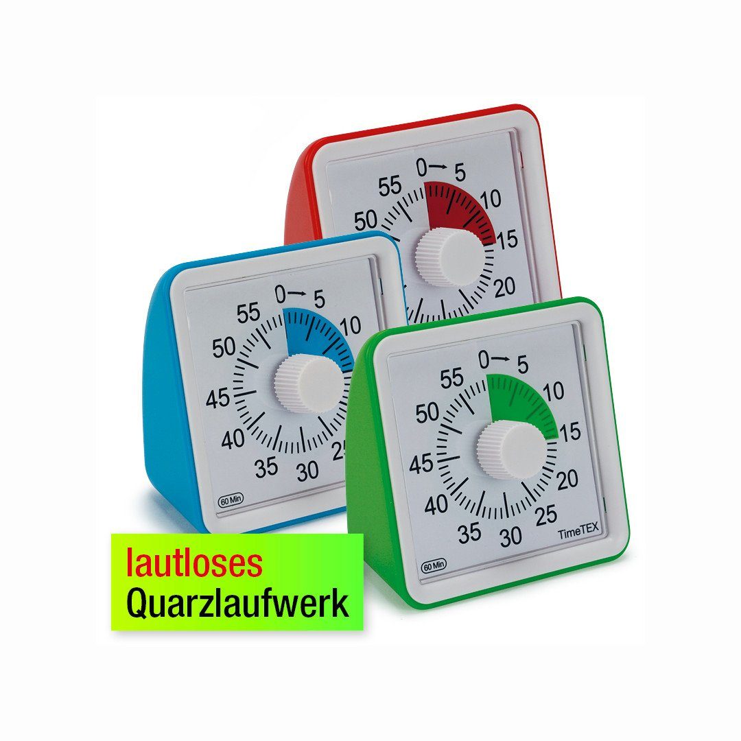 TimeTEX Eieruhr TimeTEX Zeitdauer-Uhr "lautlos" compact