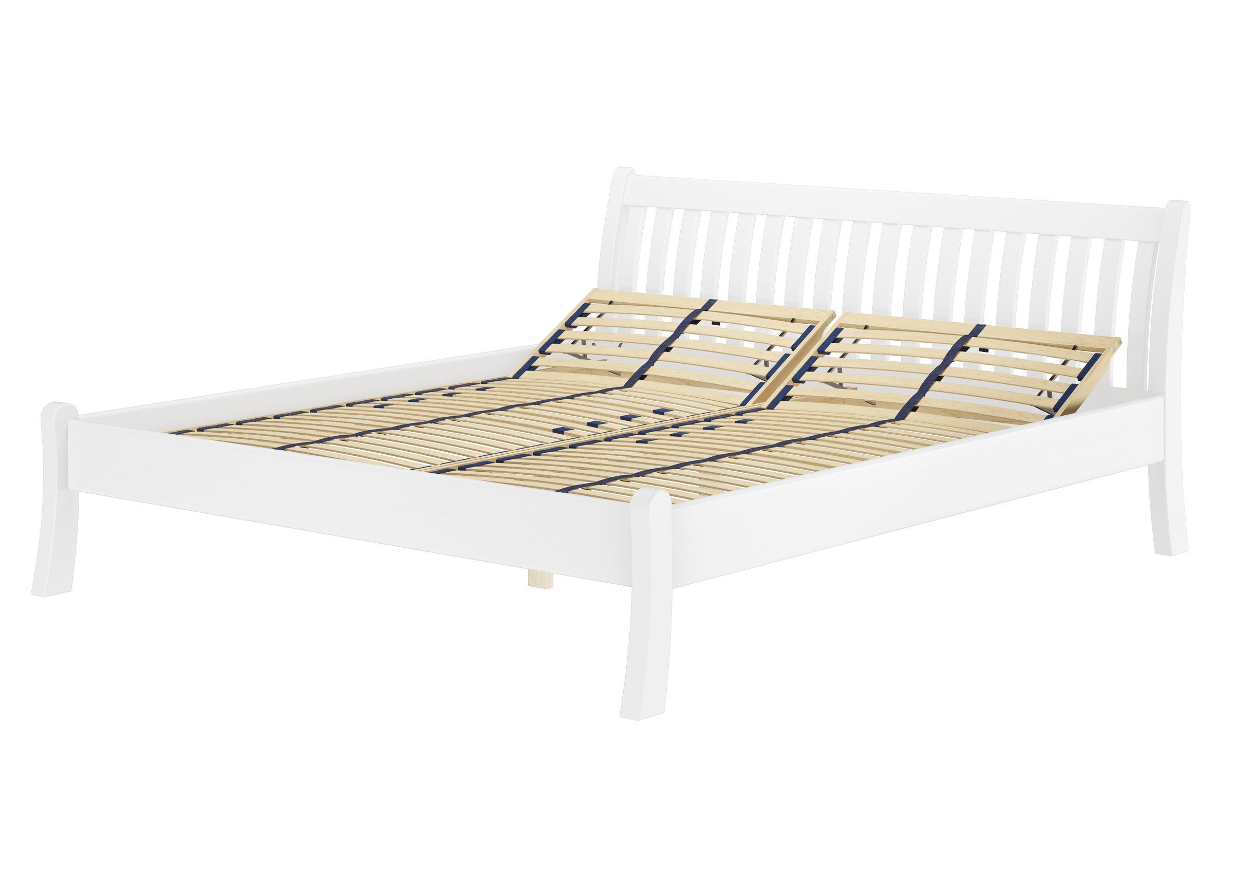 ERST-HOLZ Bett Doppelbett Hohe Sitzkante Kiefer günstig online kaufen