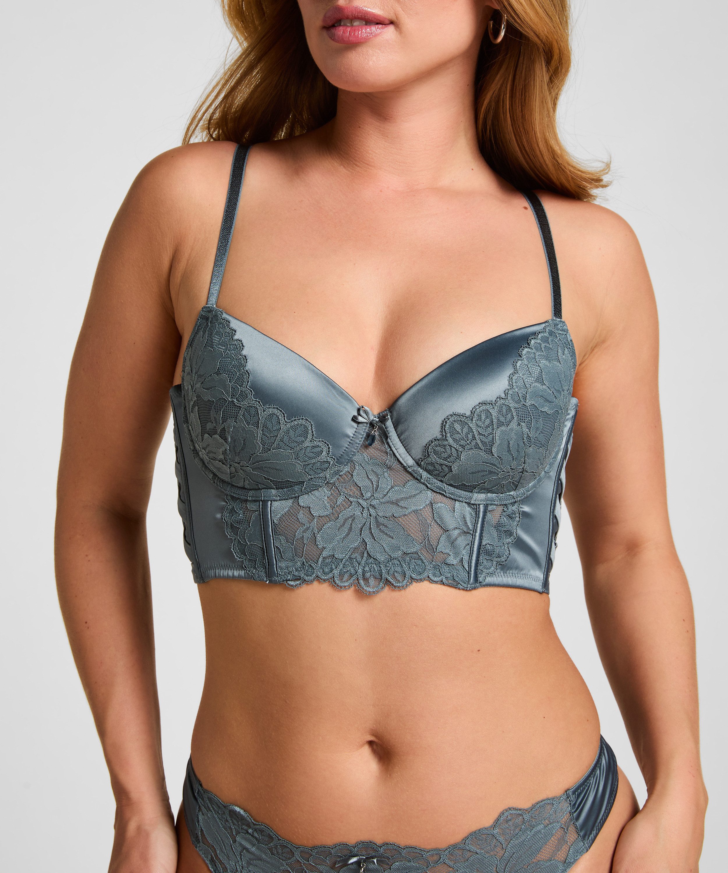Hunkemöller Longline-BH Padded Underwired Longline Bra Viktoria – Bild 2 von 5