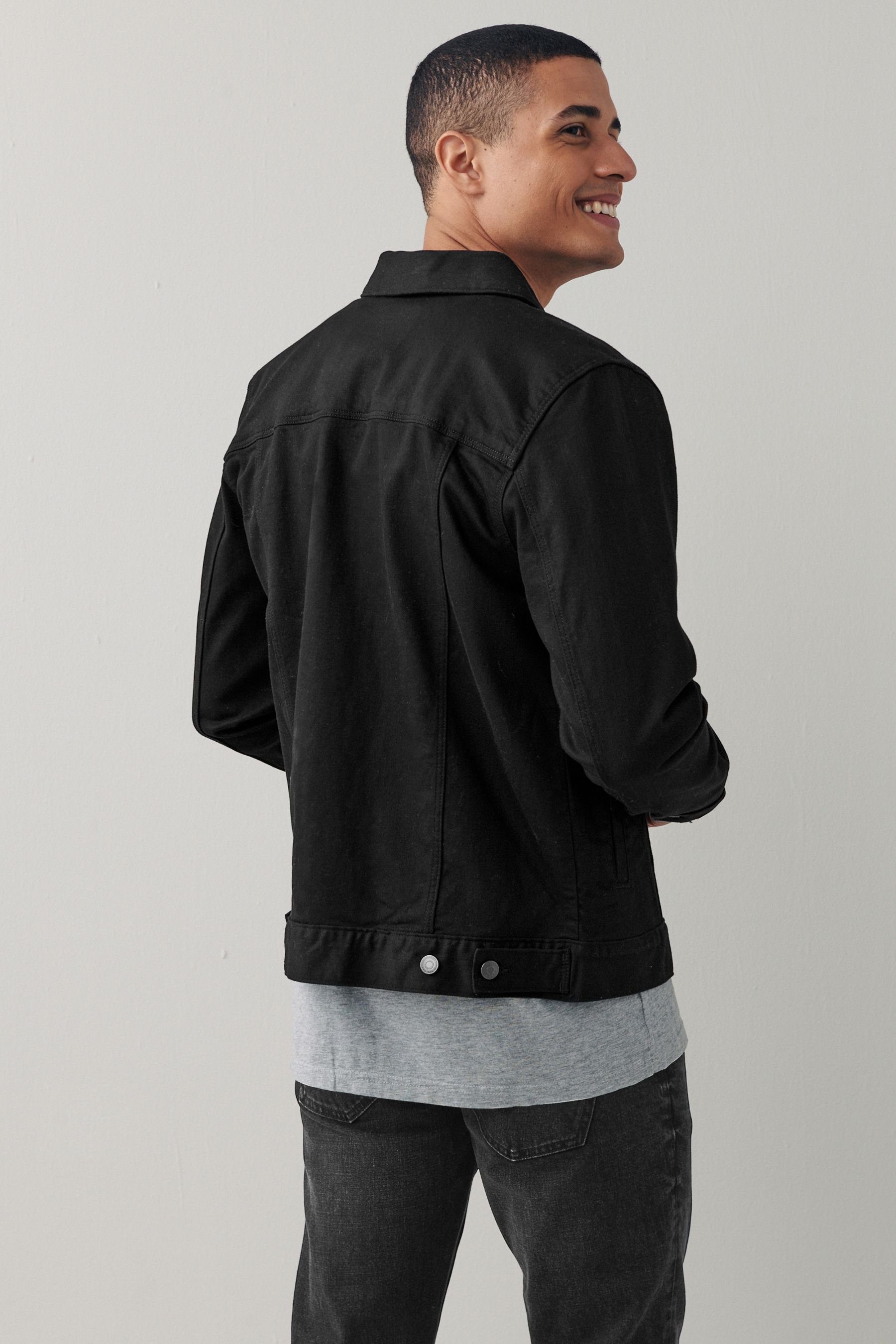 Next Jeansjacke Jeansjacke mit Stretch (1-St) günstig online kaufen