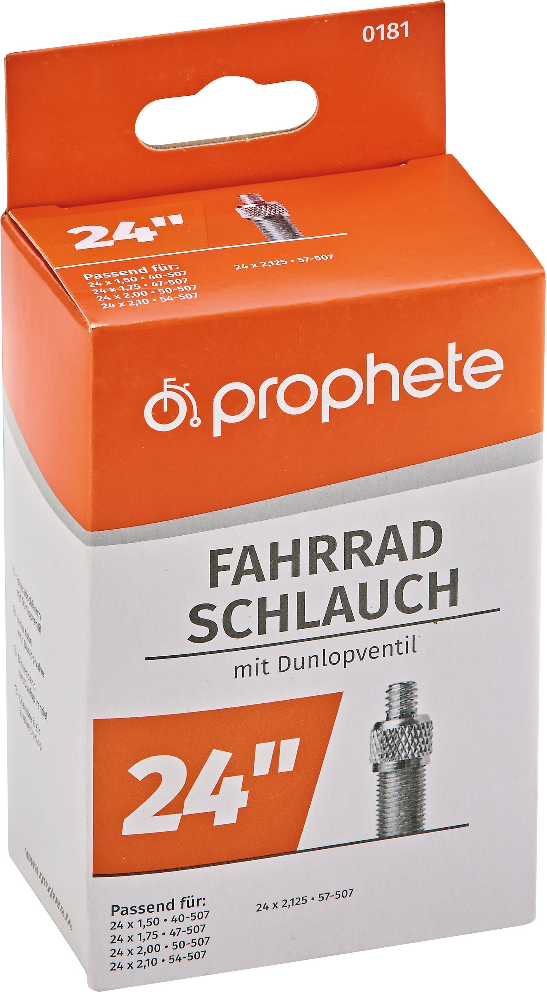 Prophete Fahrradschlauch, 24 Zoll (60,96 cm)