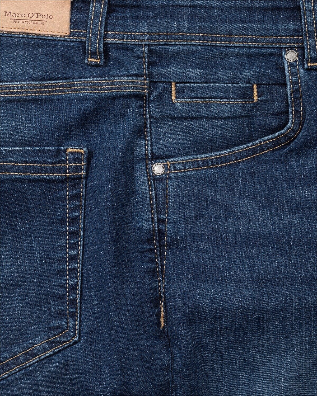 Marc O'Polo 5-Pocket-Jeans Cropped Jeans Theda Boyfriend