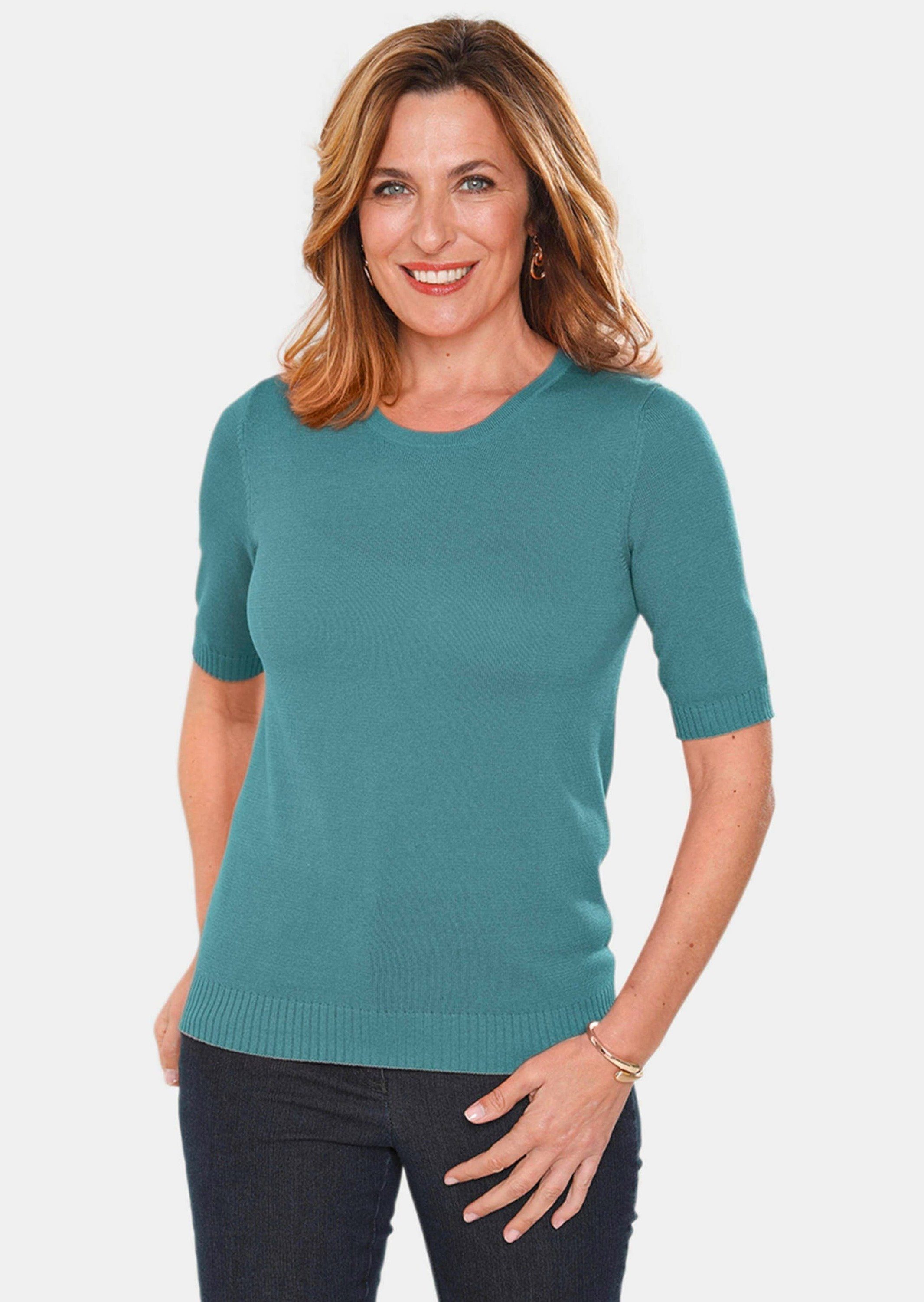 GOLDNER Strickpullover Klassisches Stricktwinset günstig online kaufen