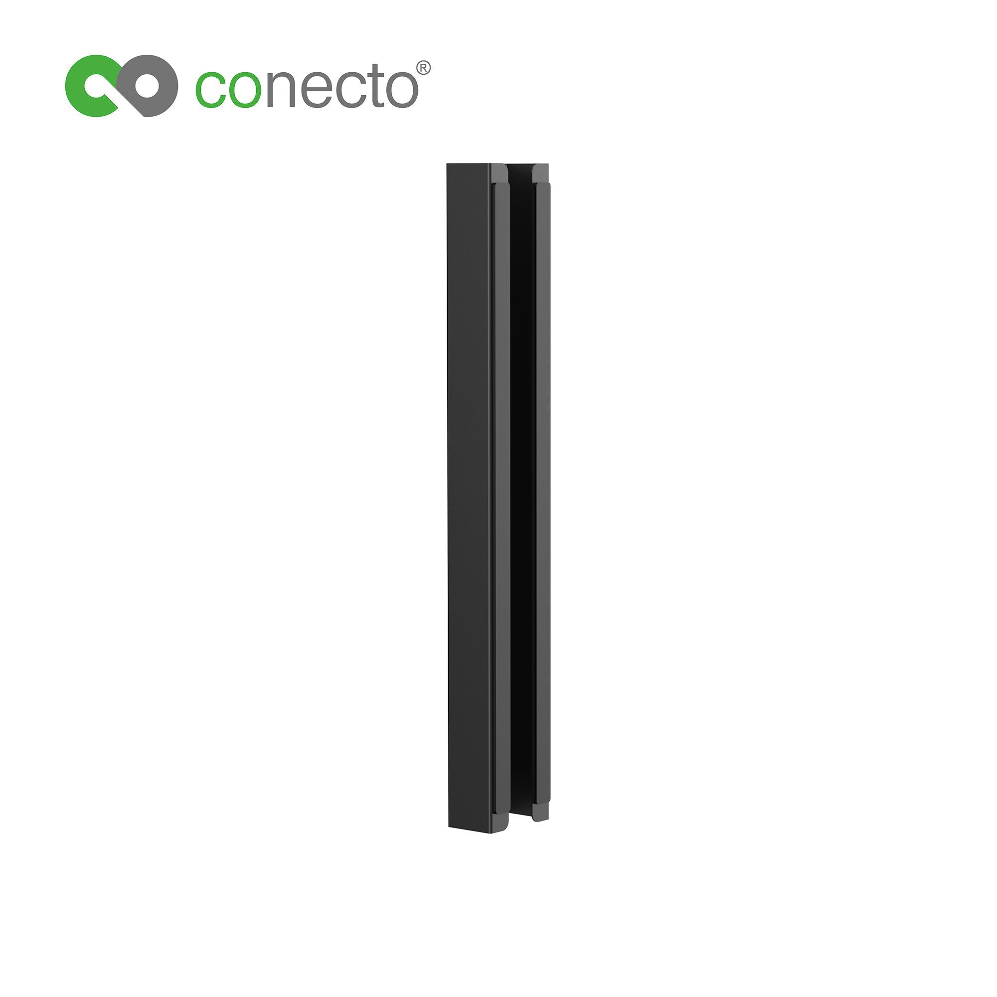 conecto Kabelkanal conecto® Schreibtisch Kabelkanal magnetisch 35 cm Länge, schwarz
