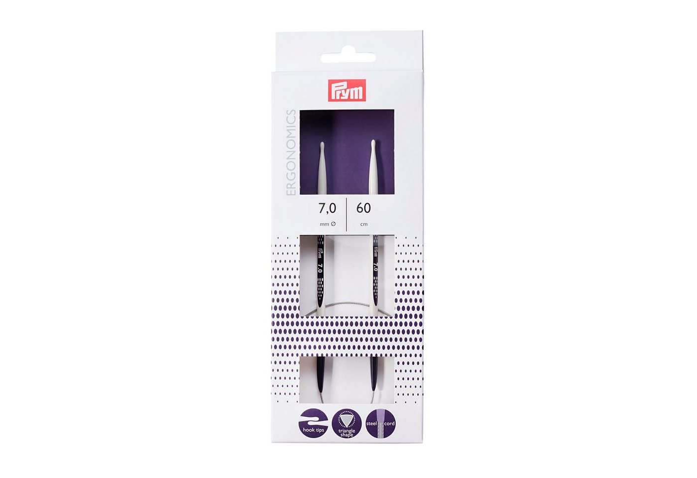 Thumbnail - Prym Stricknadeln Ergonomics, 60 cm lang