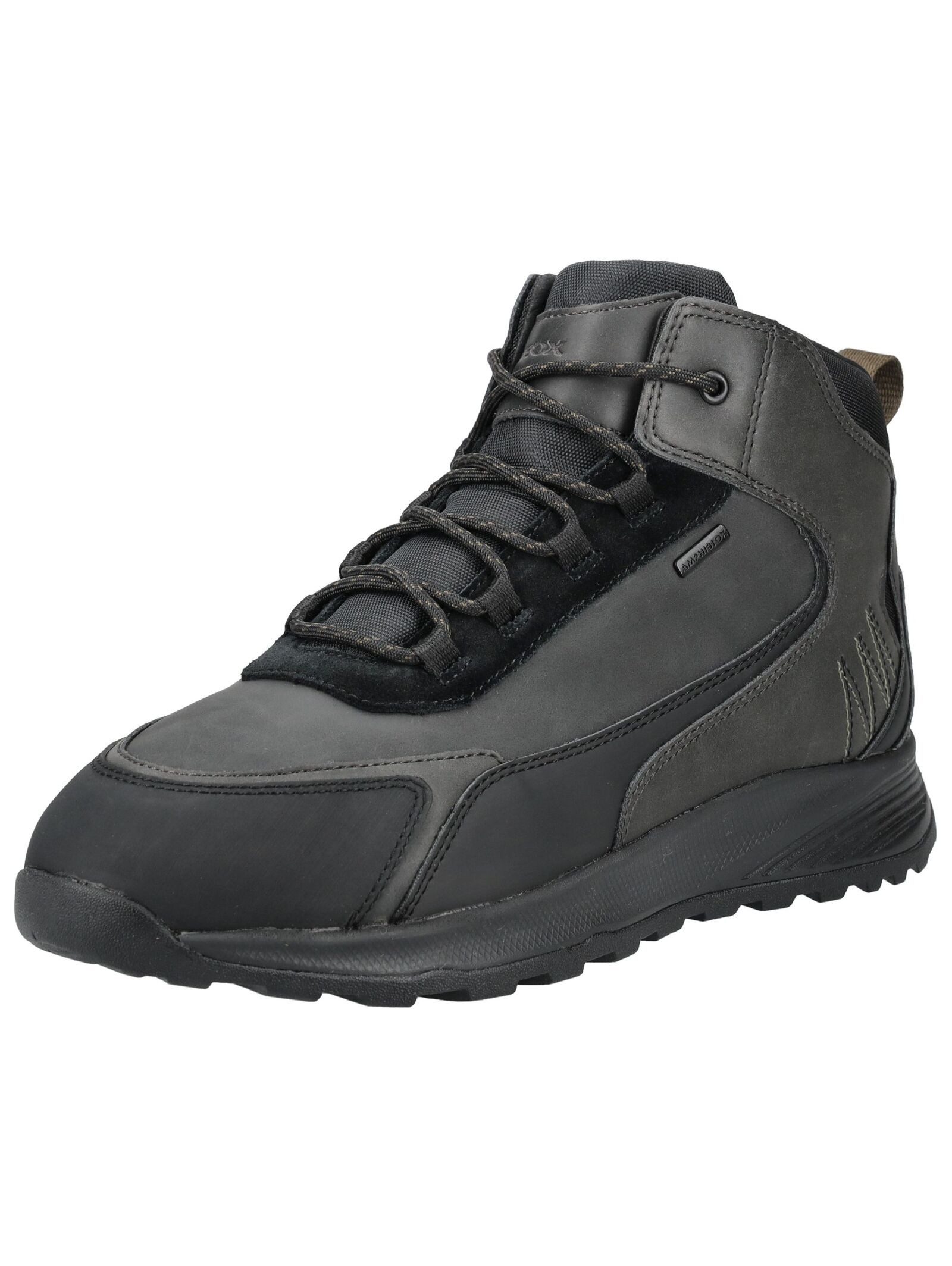 Geox Stiefelette Lederimitat/Textil Schnürstiefelette