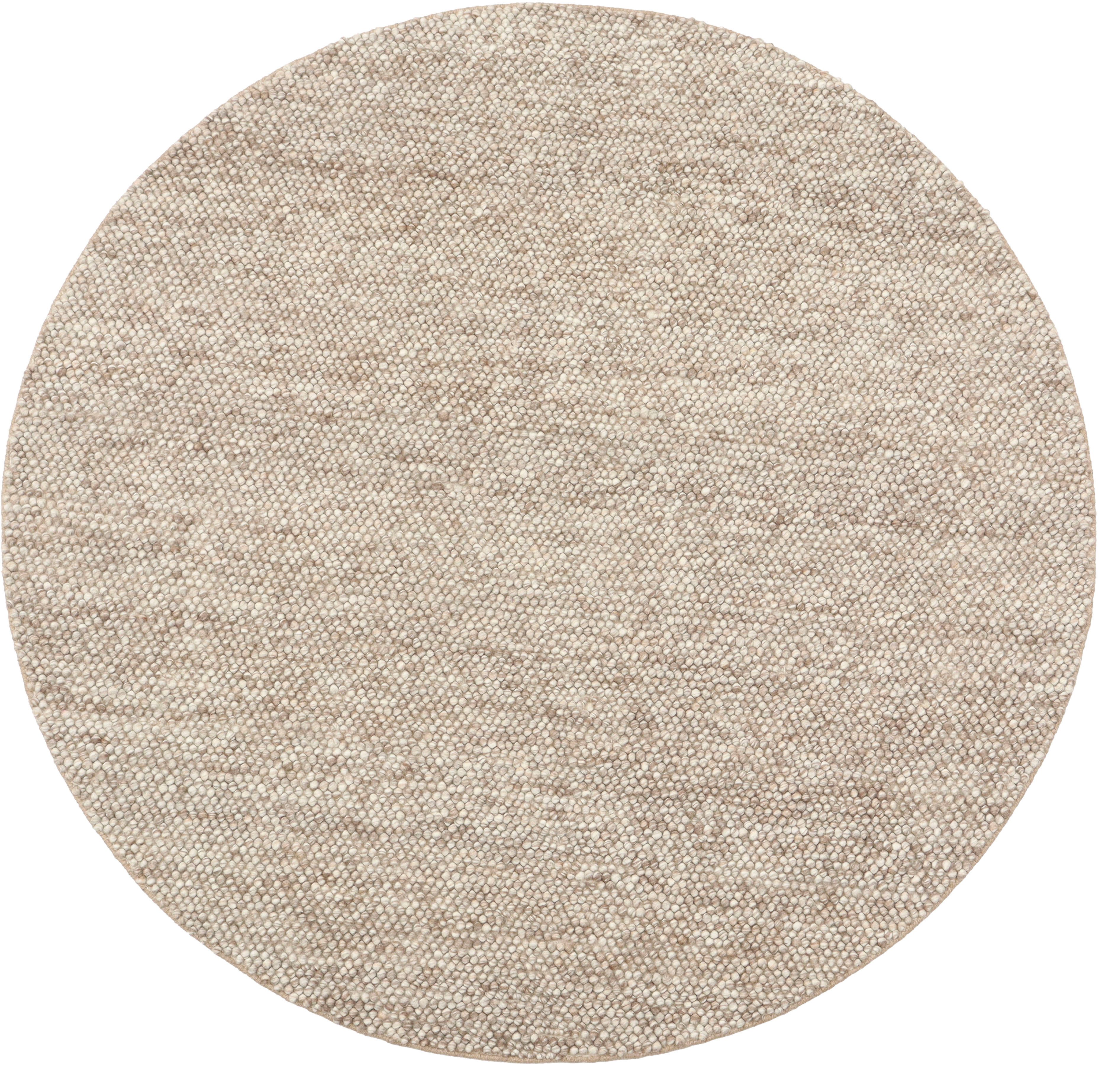 LeGer Home by Lena Gercke Teppich Ainhoa, handgewebt, Wolle, rund, Höhe: 12 mm, Teppich, Wohnzimmer, Schlafzimmer, Esszimmer – Bild 4 von 5