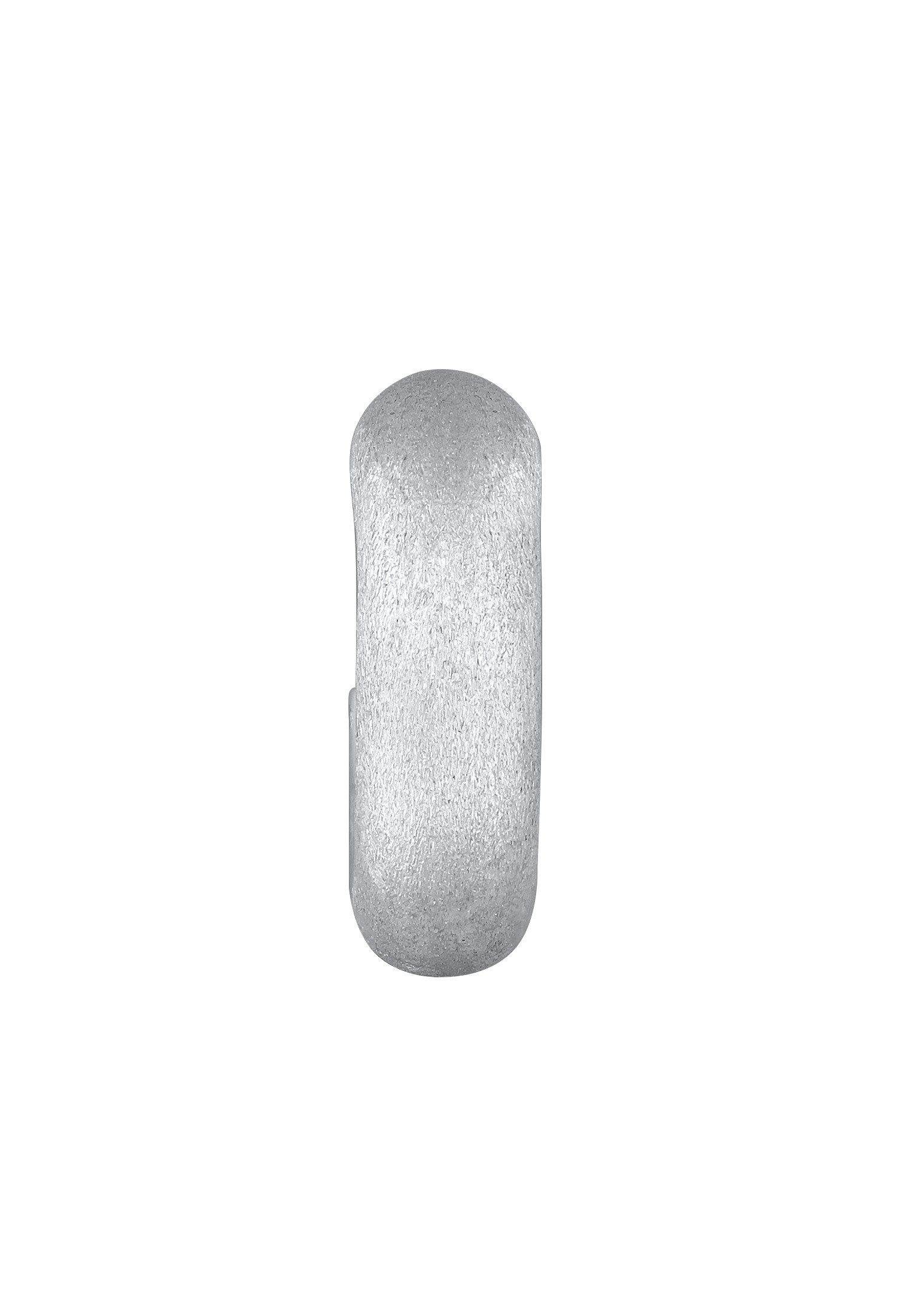 Kuzzoi Ohrklemme Earcuff Single Basic Look Gebürstet 925 Silber