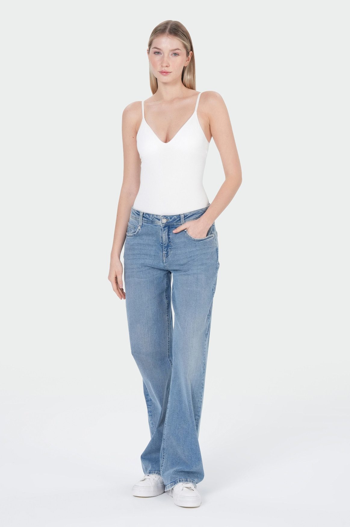 Miracle of Denim Weite Jeans NICOLA Wide Leg
