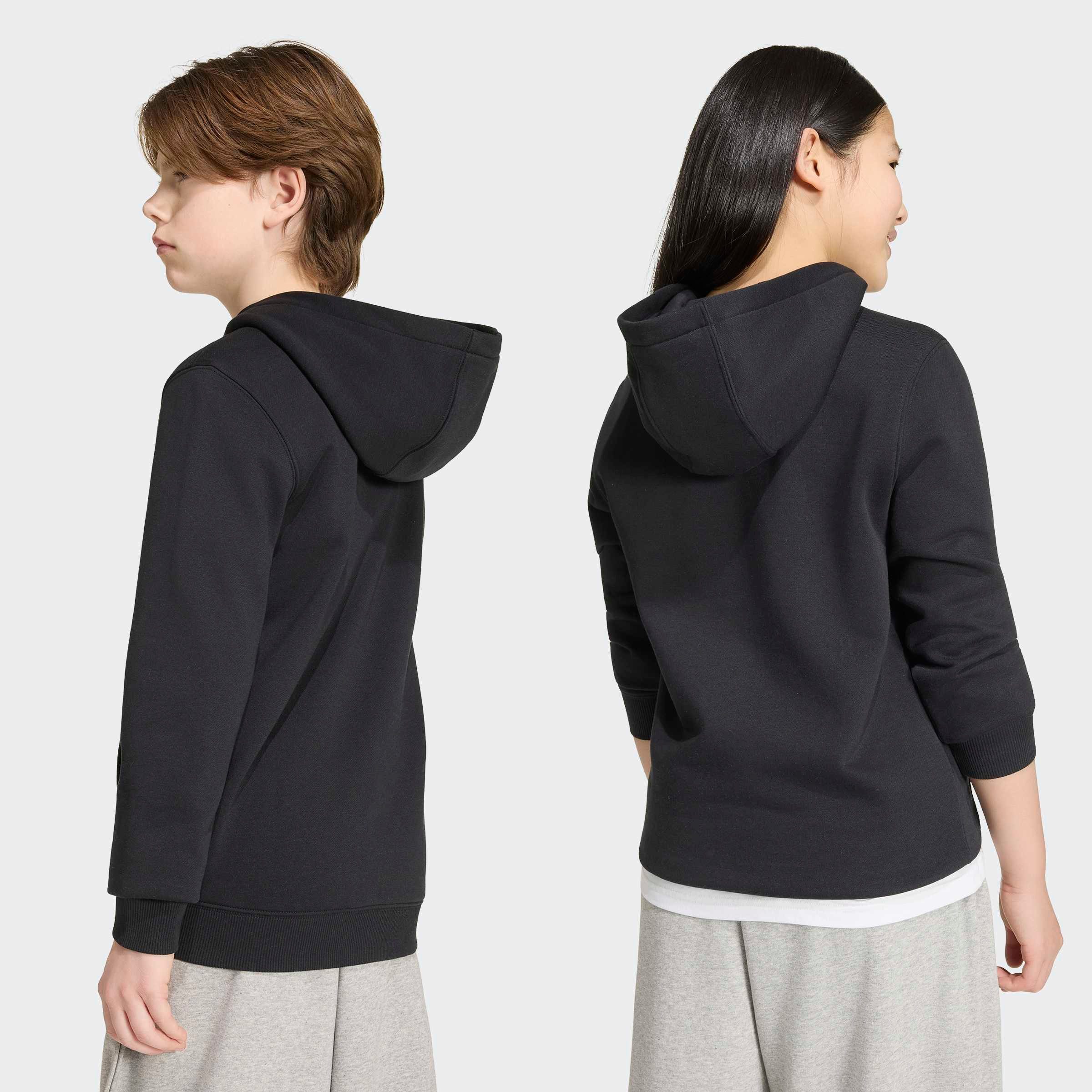 adidas Originals Kapuzensweatshirt REGULAR HOODIE für Kinder, mit Kapuze, ohne Verschluss, aus Baumwolle und Polyester