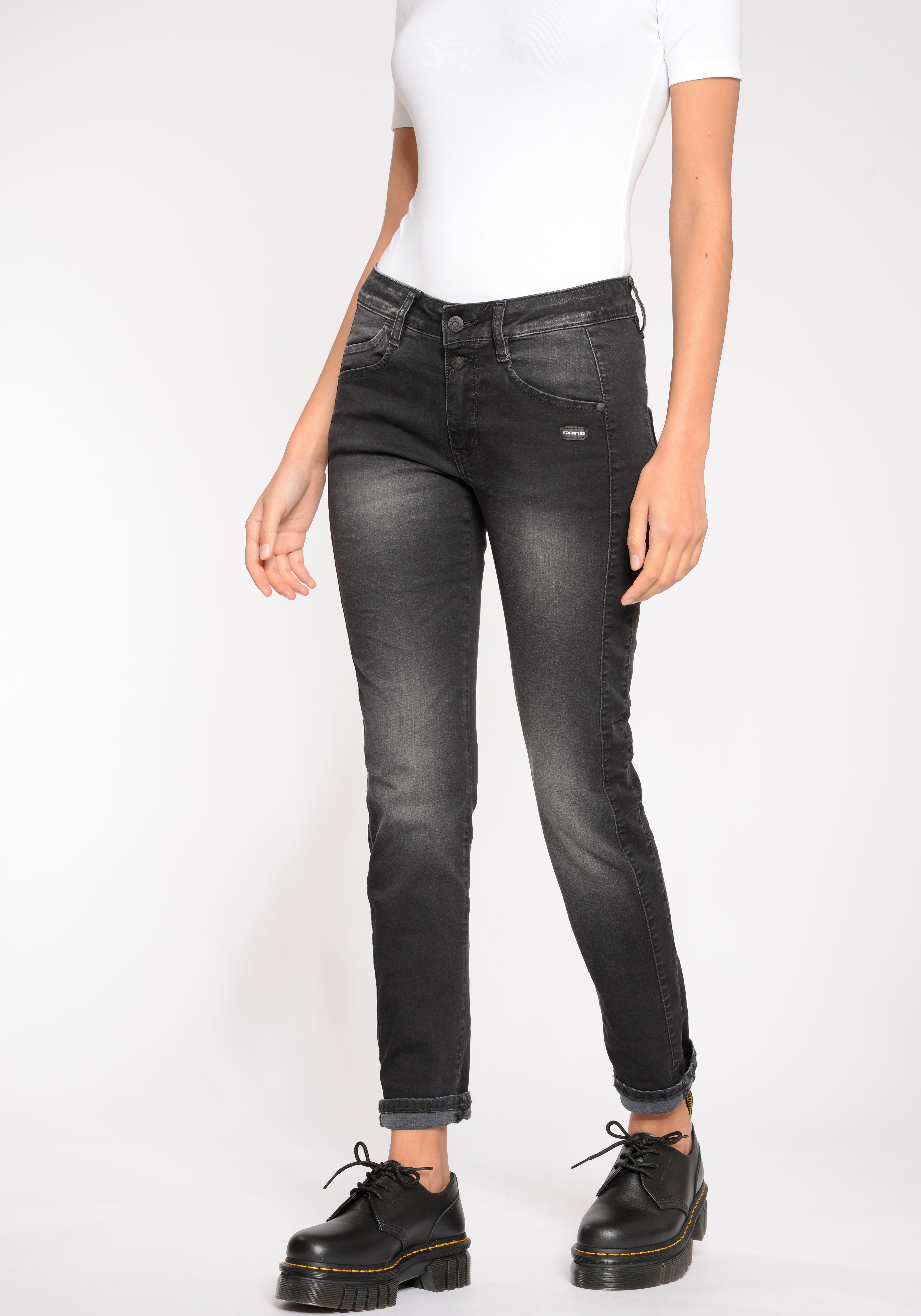 Slim-fit-Jeans 94Sana GANG Cropped