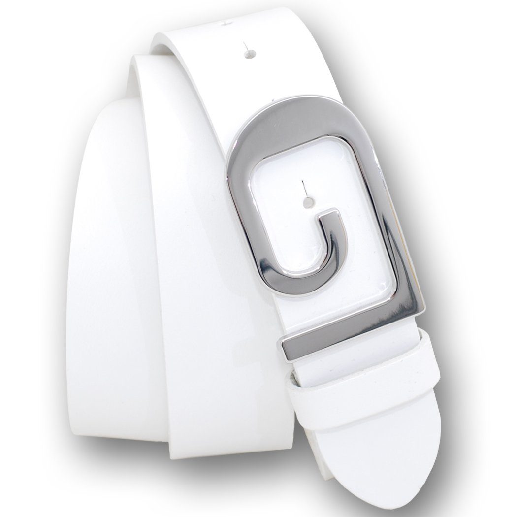 VITTOZZI Ledergürtel 875-BU-40