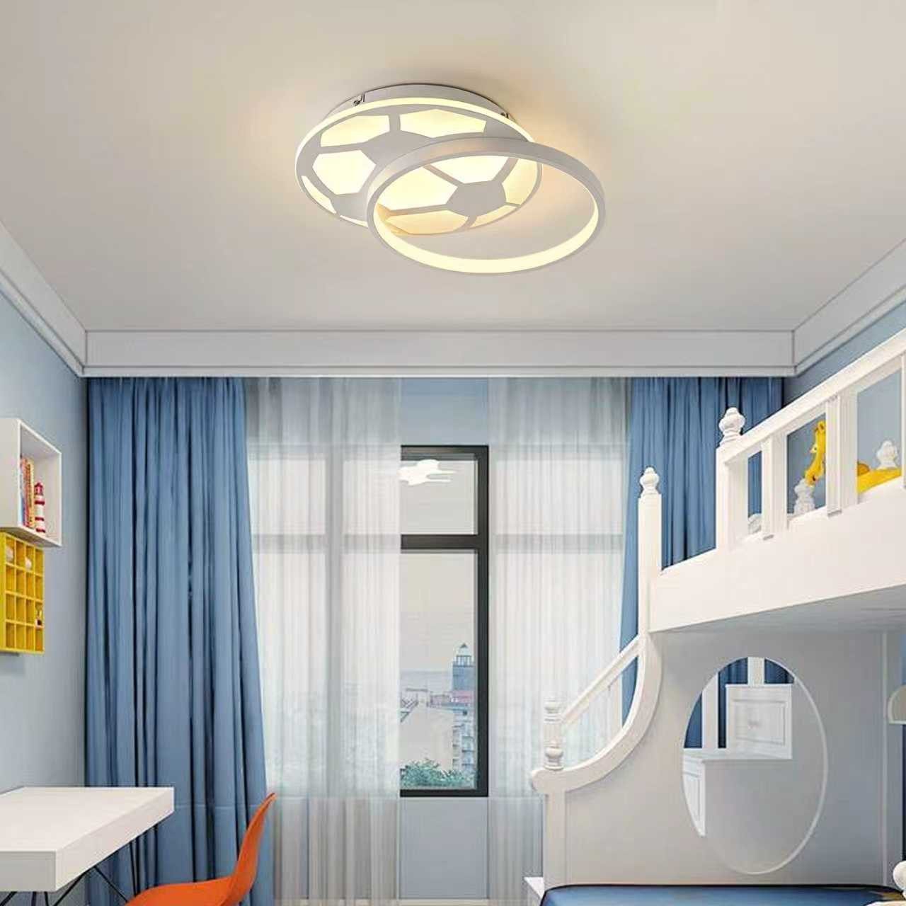 RRBEST LED Deckenleuchte LED Deckenlampe, 72CM Dimmbar Wohnzimmer Deckenleuchte, mit Fernbedienung und Memory Funktion