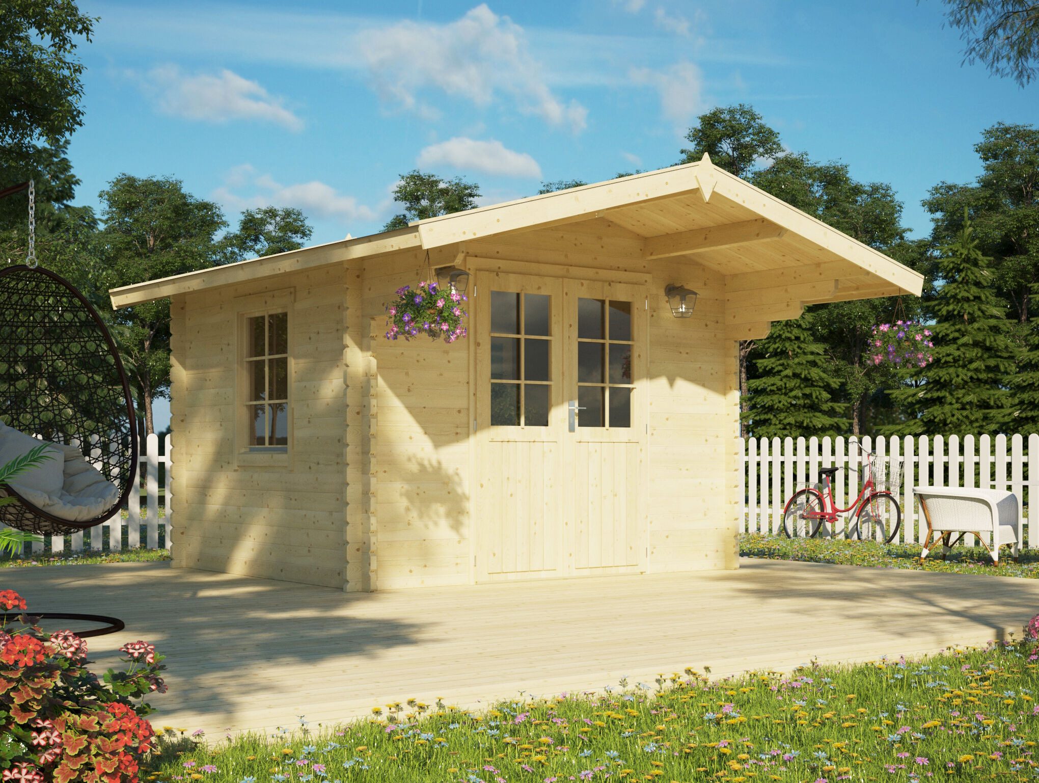 Fjordholz Gartenhaus Salem 40 A