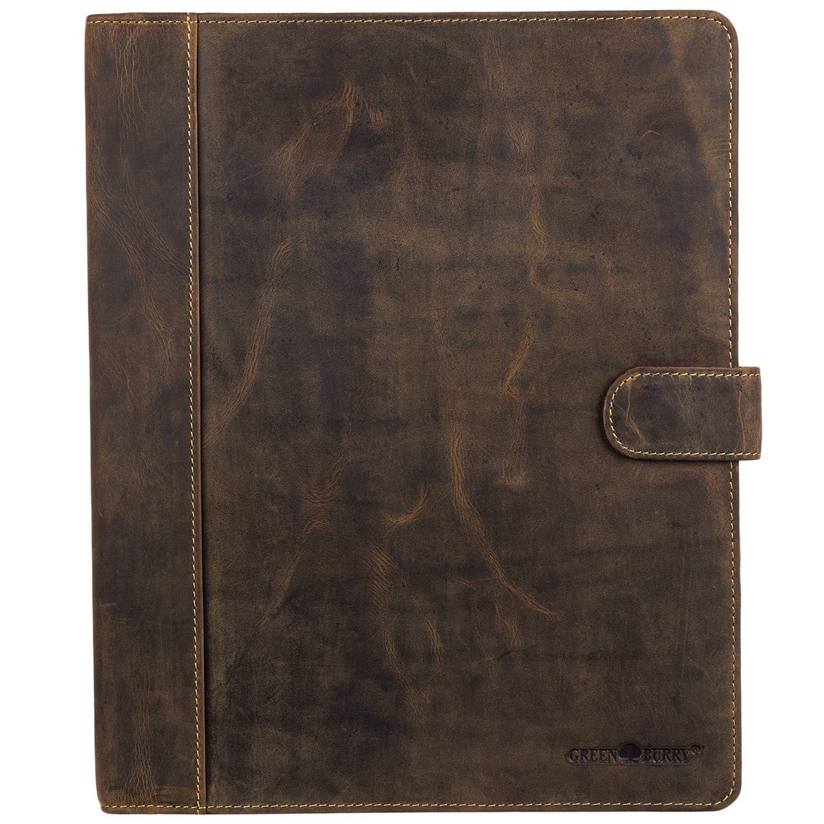 Greenburry Schreibmappe Vintage Leder Schreibmappe A4 Konferenzmappe BV-GB- günstig online kaufen