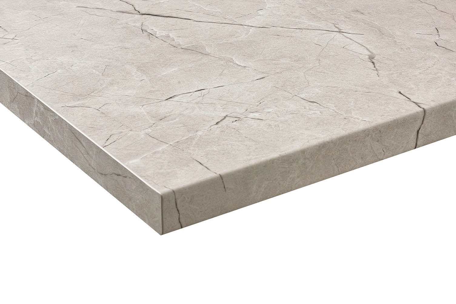 wiho Küchen Arbeitsplatte "Flexi 38", von drei Seiten ummantelt, 38 mm stark