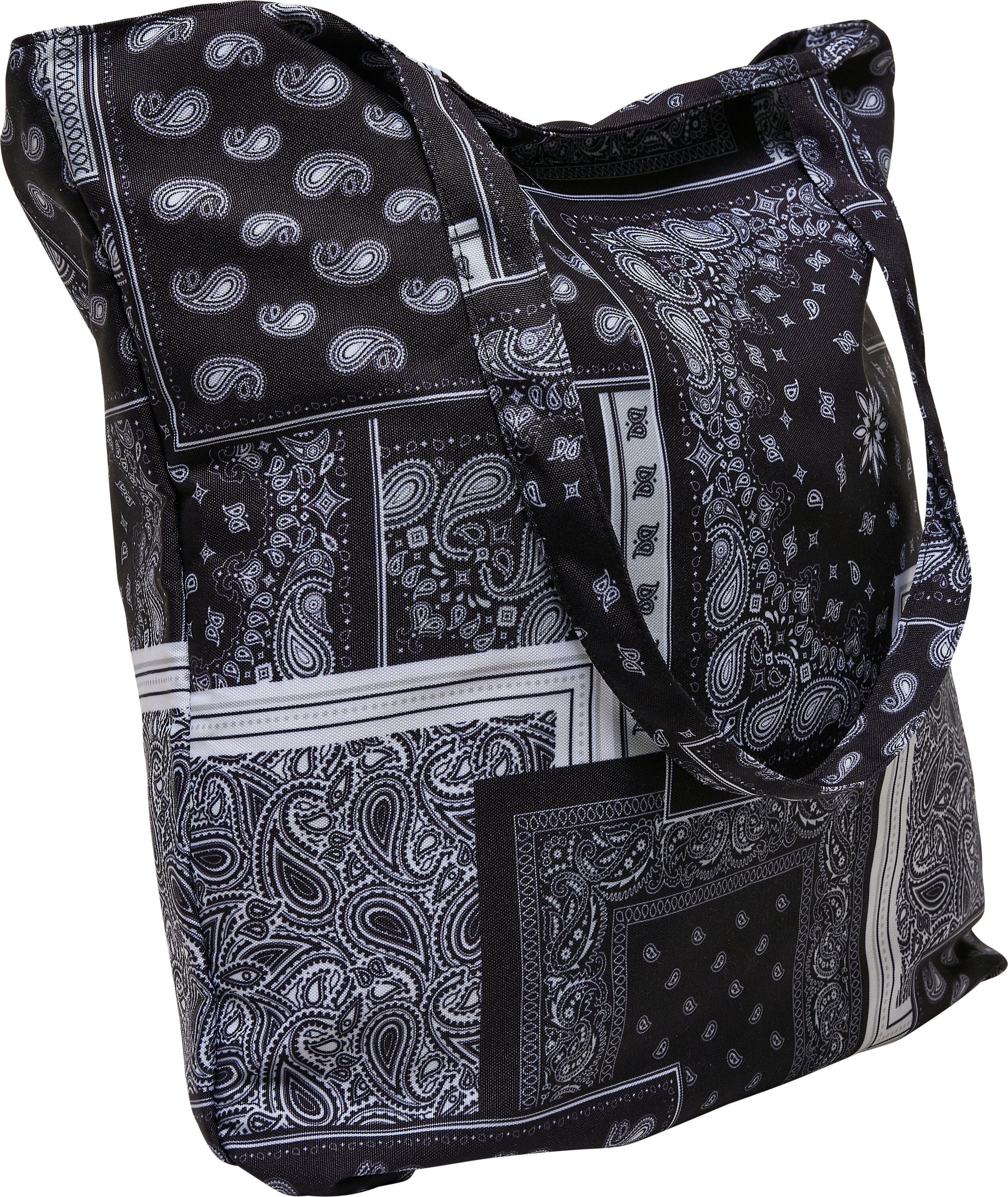 Umhängetasche Bag CLASSICS Patchwork Tote mit Unisex (1-tlg), URBAN Bandana Allover-Bandana-Patchwork-Motiv Quadrat-Henkeltasche Print