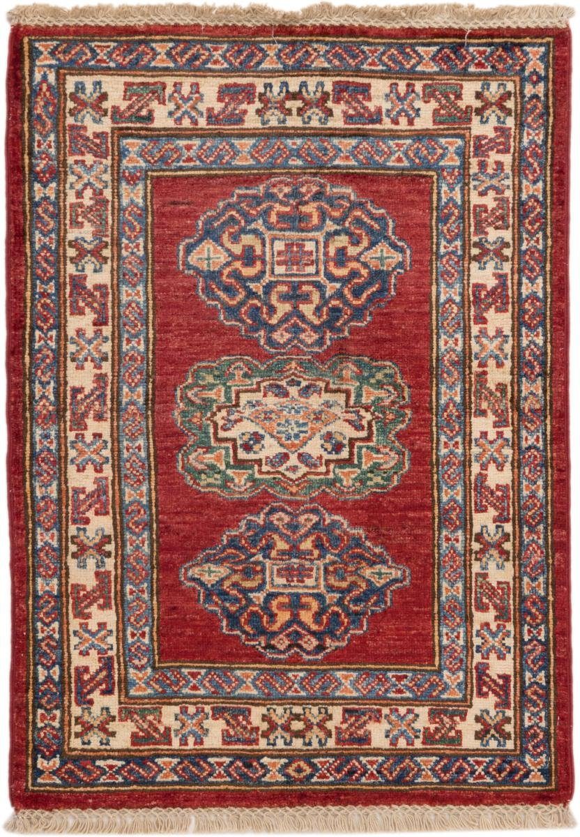 Orientteppich Super Kazak 61x86 Handgeknüpfter Orientteppich, Nain Trading, rechteckig, Höhe: 5 mm