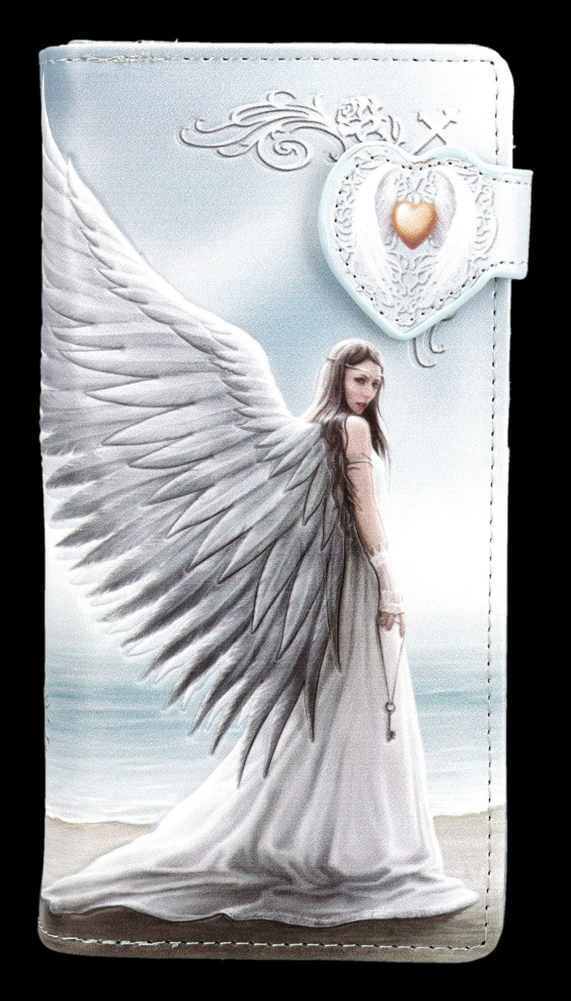 Figuren Shop GmbH Geldbörse Anne Stokes Geldbörse Spirit Guide Engel Portemonnaie Geldbeutel