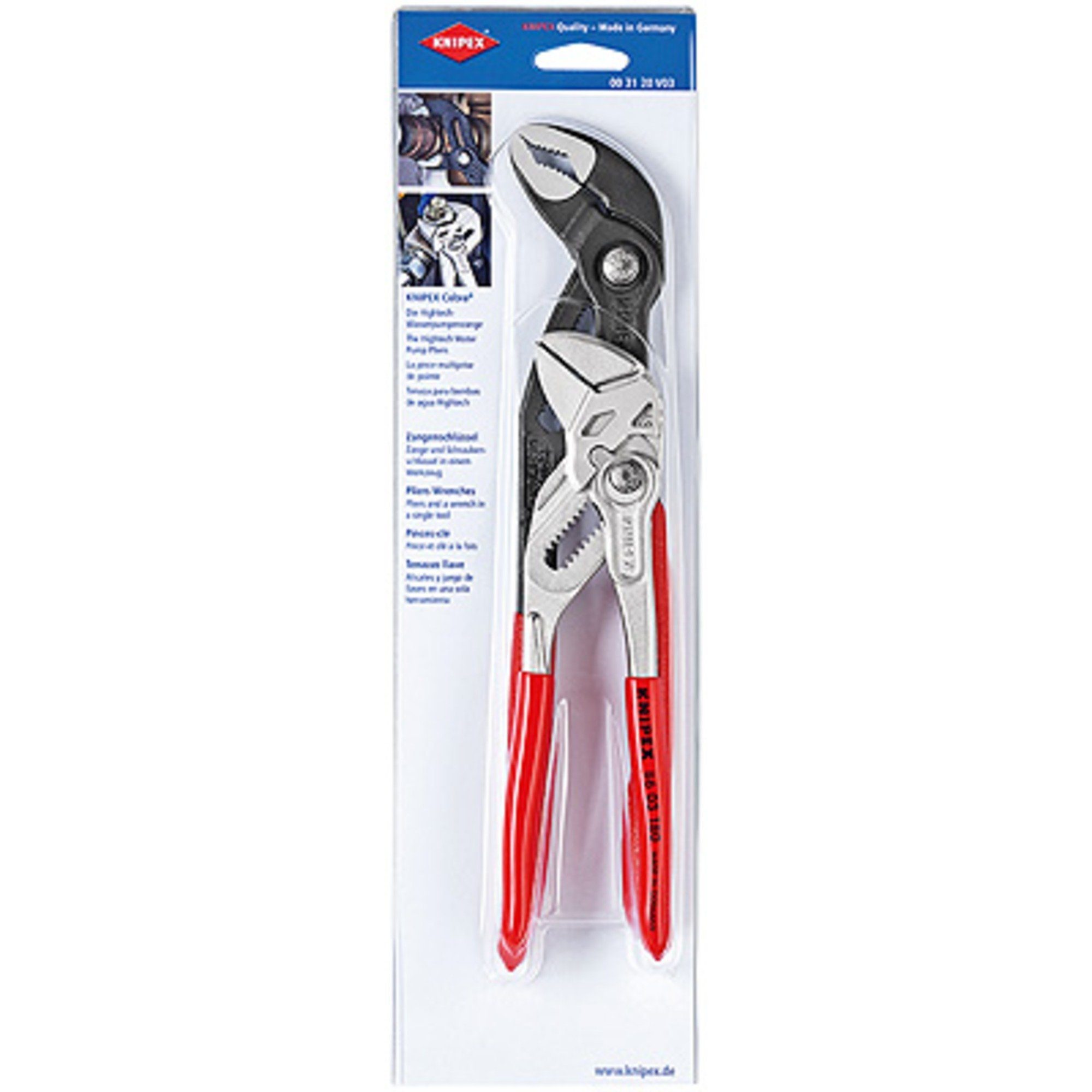 Knipex Greifzange KNIPEX Zangen-Set 003120V03, 2-teilig