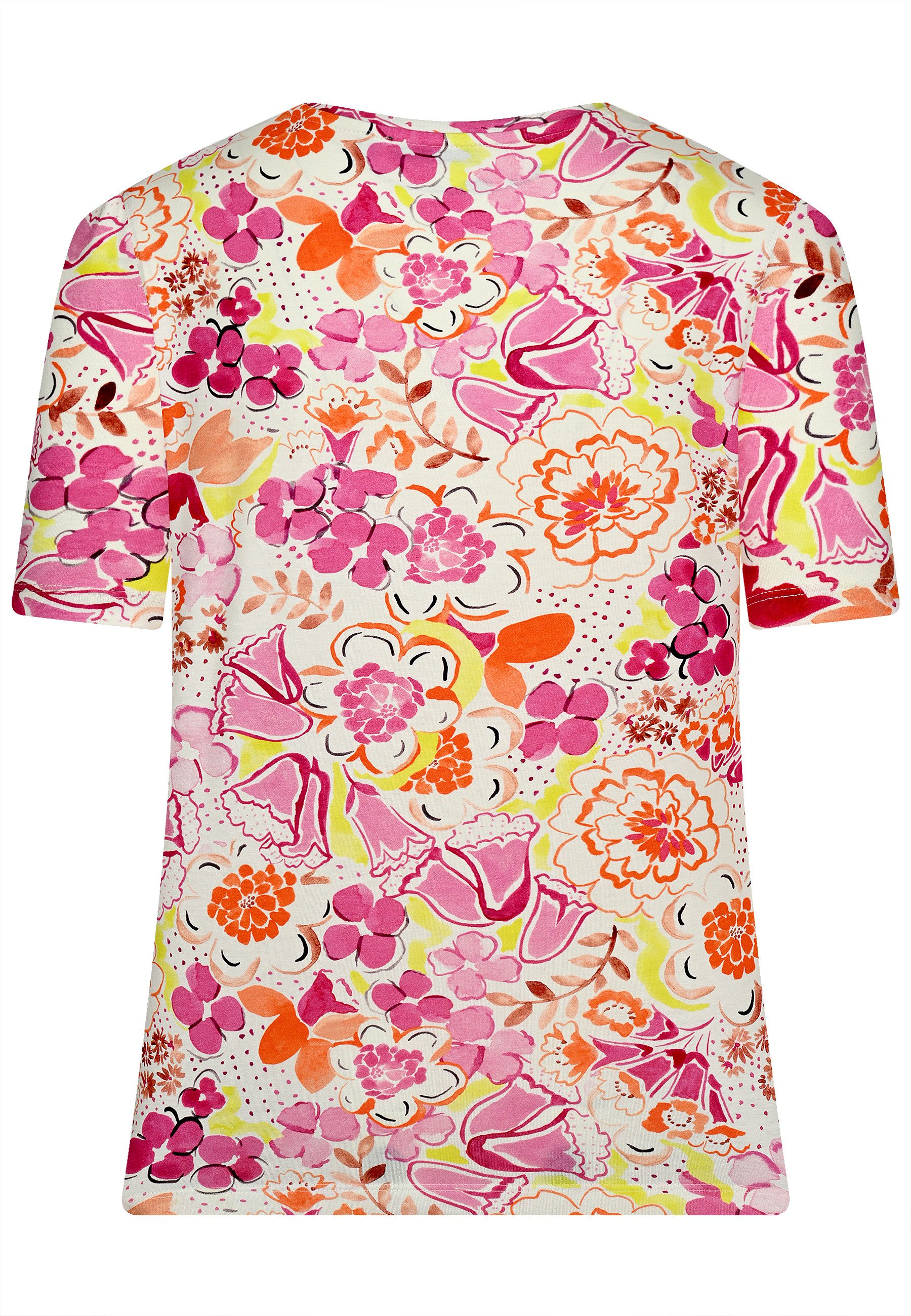 BICALLA T-Shirt Shirt mit Blüten-Print in günstig online kaufen