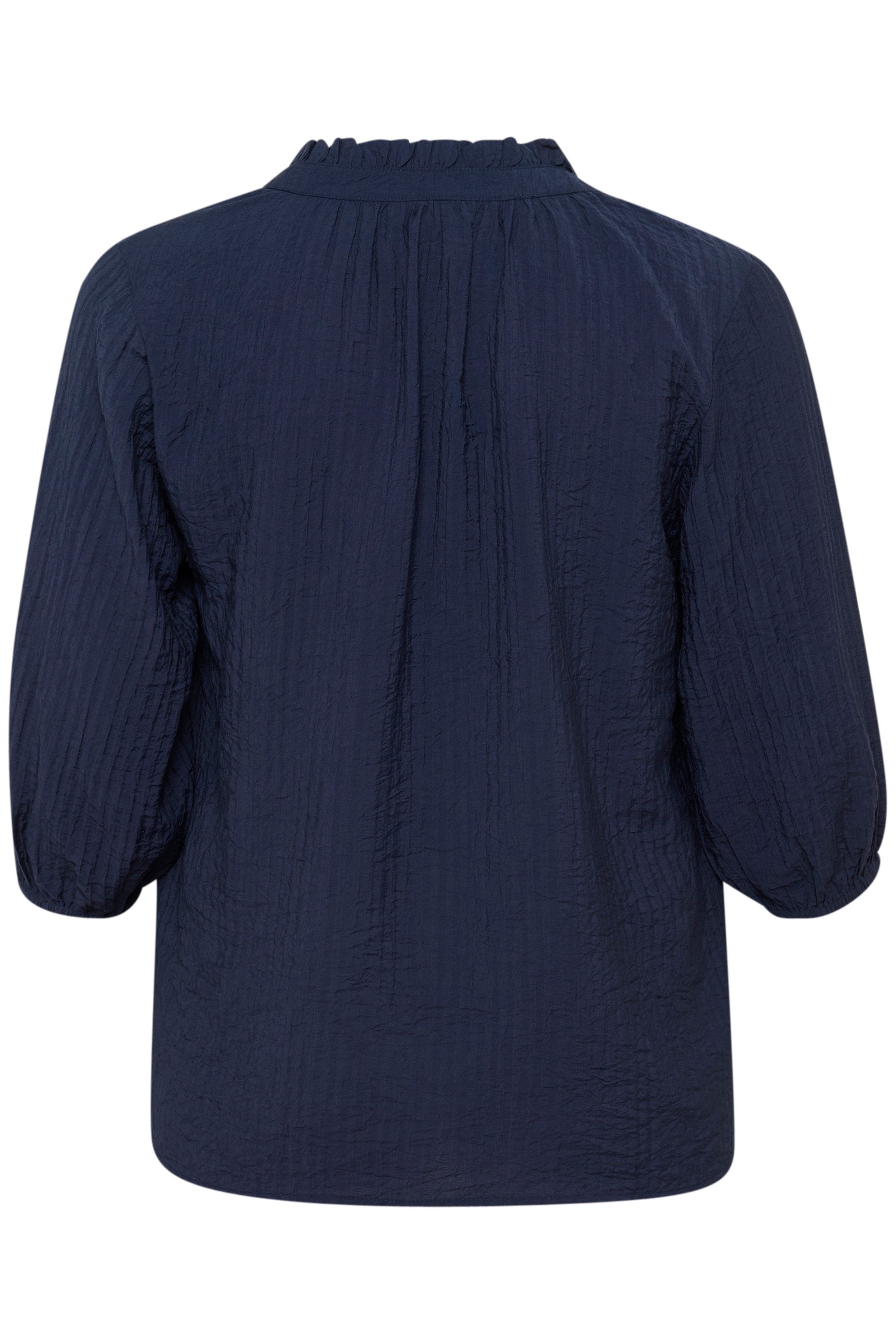 KAFFE Curve Langarmbluse Langarm-Bluse KClean Große günstig online kaufen
