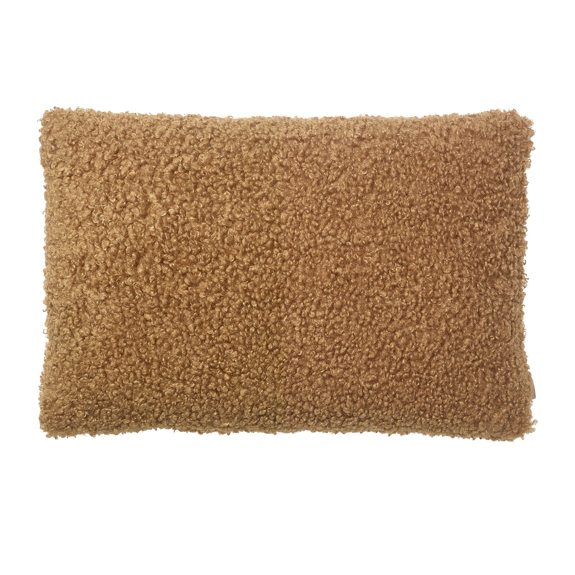blomus Kissenhülle -TEDDY- Kissenbezug, Dekokissen, Kuschelkissen, Wohnkissen modern, Flauschig, inkl. Trageschlaufe, inkl. Filzgleitern