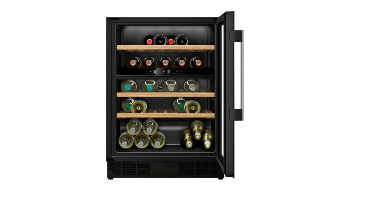 NEFF Weinkühlschrank KU9213HG0 N70 Einbau Weintemperierschrank, 60cm breit, 44 Flaschen