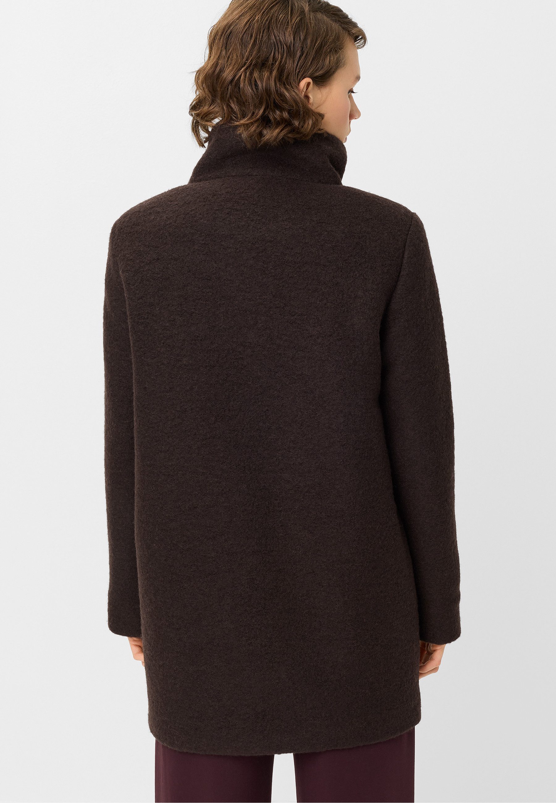 Fuchs Schmitt Wollmantel Stehkragen, Regular Fit, Wollmix