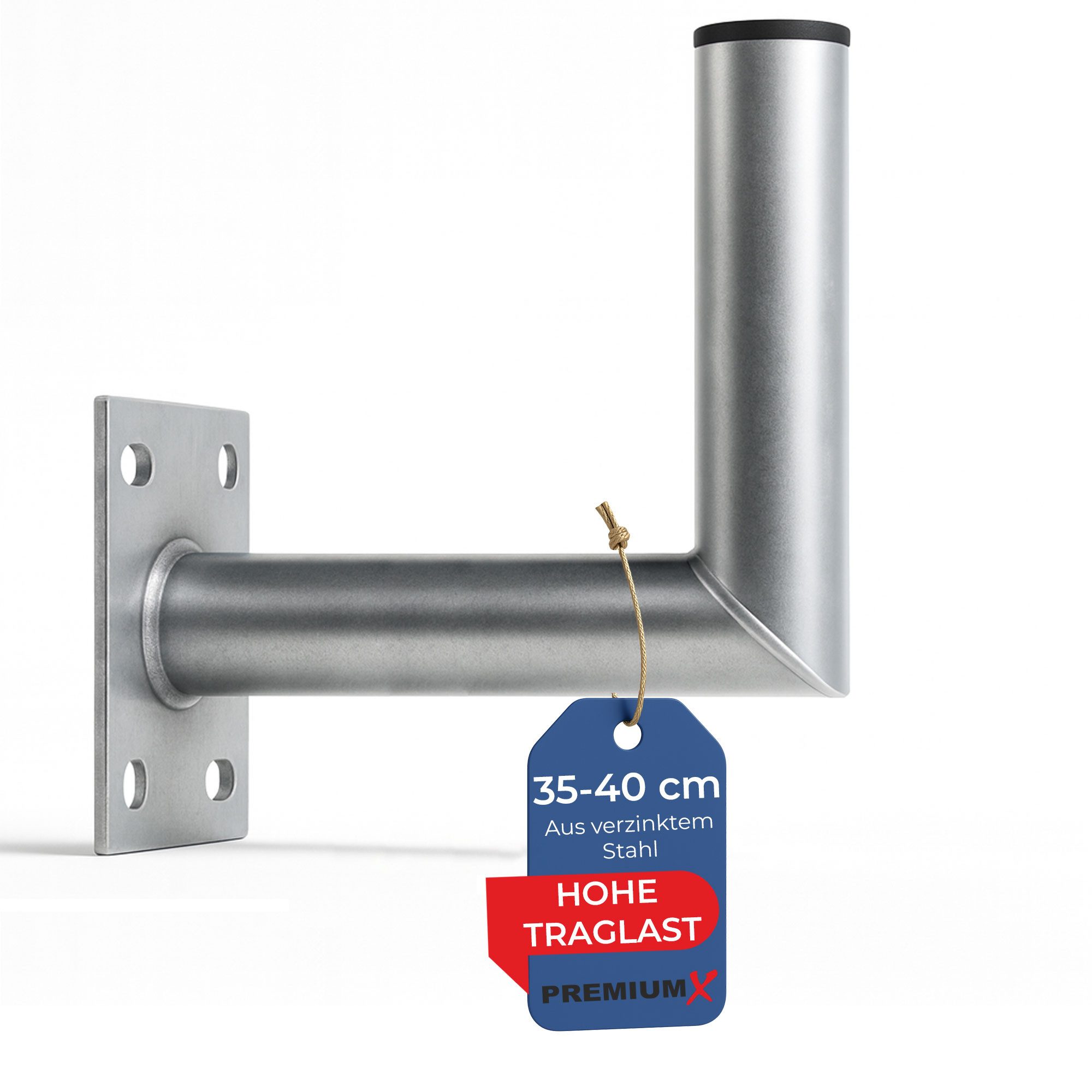 PremiumX SAT-Halterung 35-40cm Wandhalter Stahl verzinkt SAT Wand Halterung. € 25,90