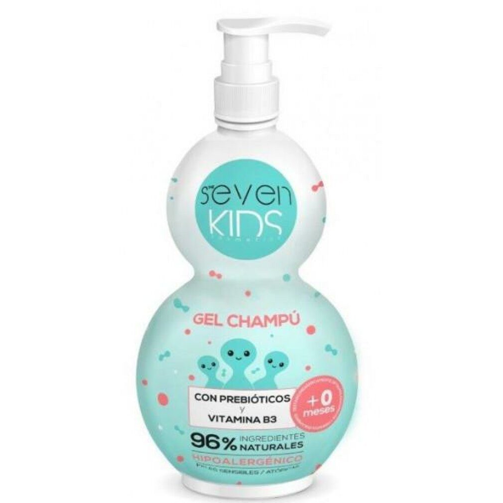The Seven Cosmetics Haarshampoo The Seven Cosmetics Gel Champu Seven Kids 400ml