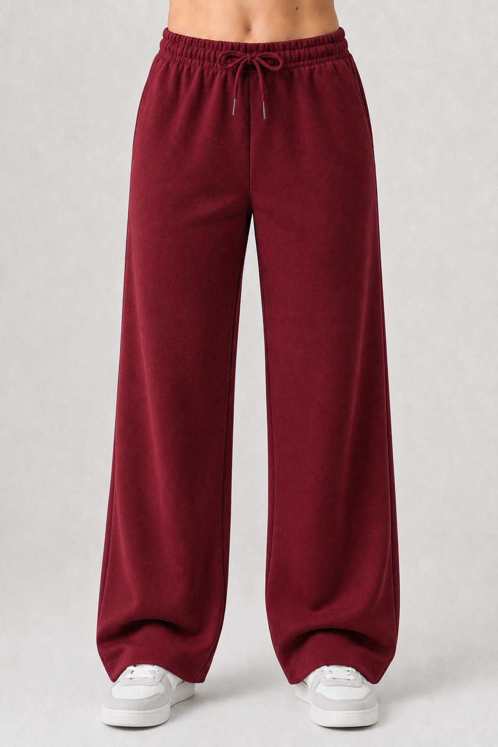 R-CAMP Sweathose Jogginghose Damen (Packung, 1-tlg., Joggingose für Damen) Lang Weite Sporthose Weites Bein Baumwolle Bequeme Wide Leg