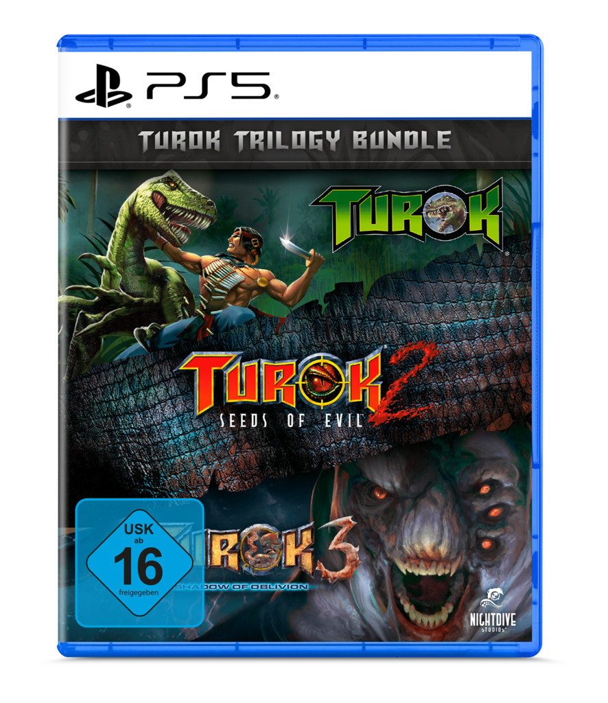 Turok Trilogy Bundle (Blu-ray Disc), PlayStation 5