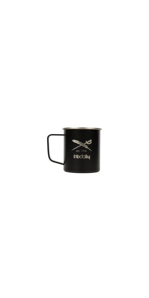 iriedaily Tasse Single wall stainless camp cup, 74% Edelstahl, 18% Chrom, 8% Nickel