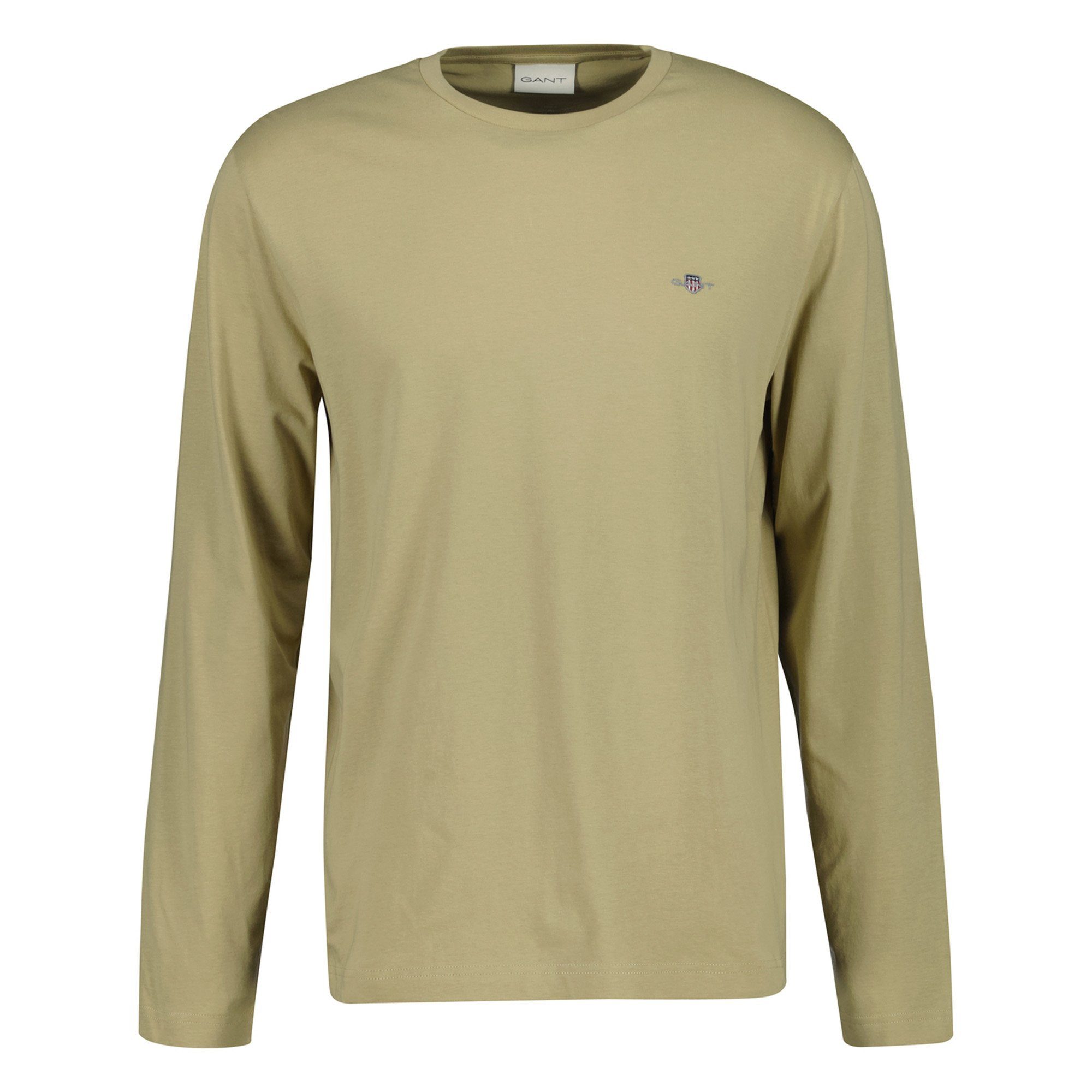 Gant T-Shirt Herren Longsleeve 1er Pack Baumwolle (Packung, 1er Pack) günstig online kaufen