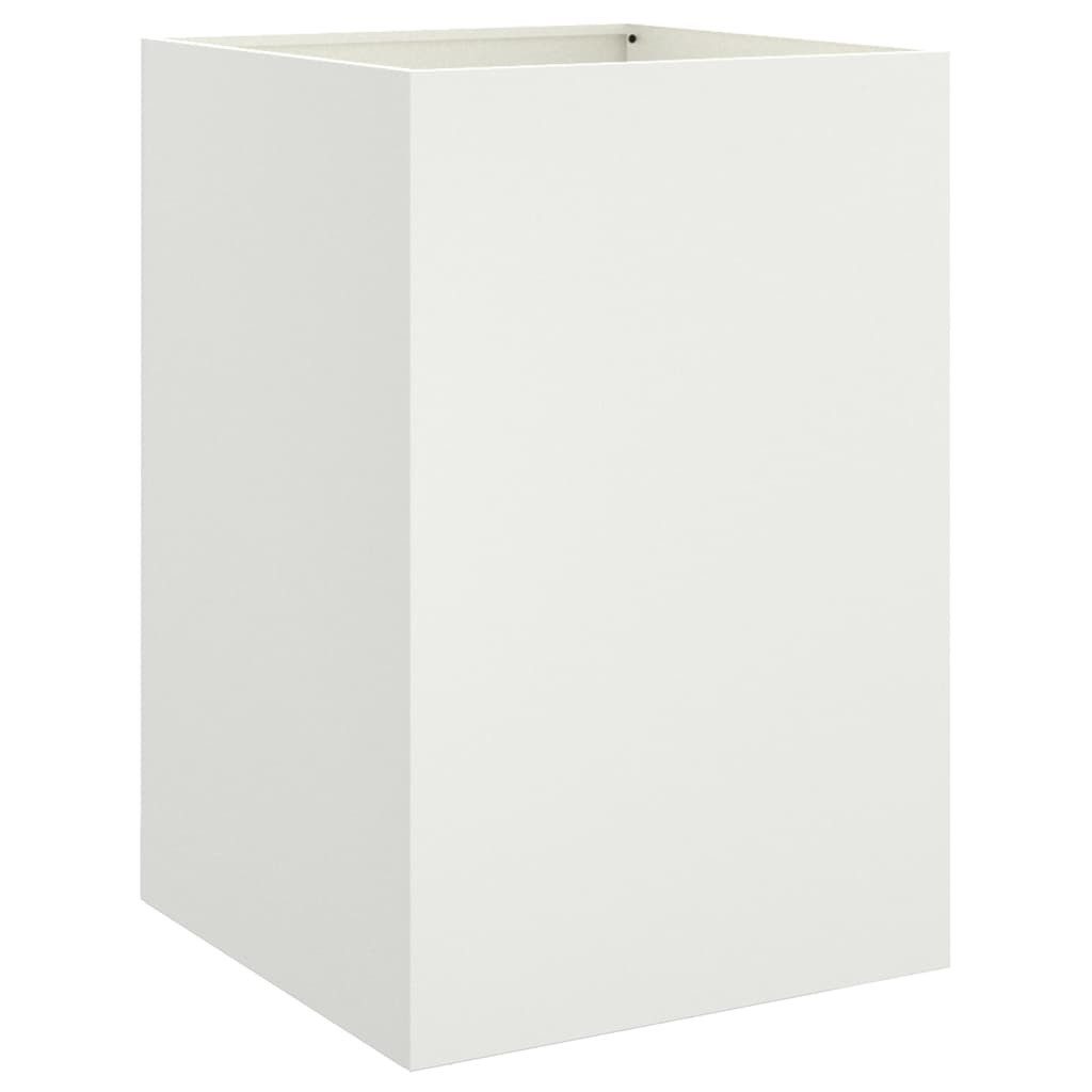 vidaXL Pflanzkübel, Pflanzkasten Weiß 52x48x75 cm günstig online kaufen