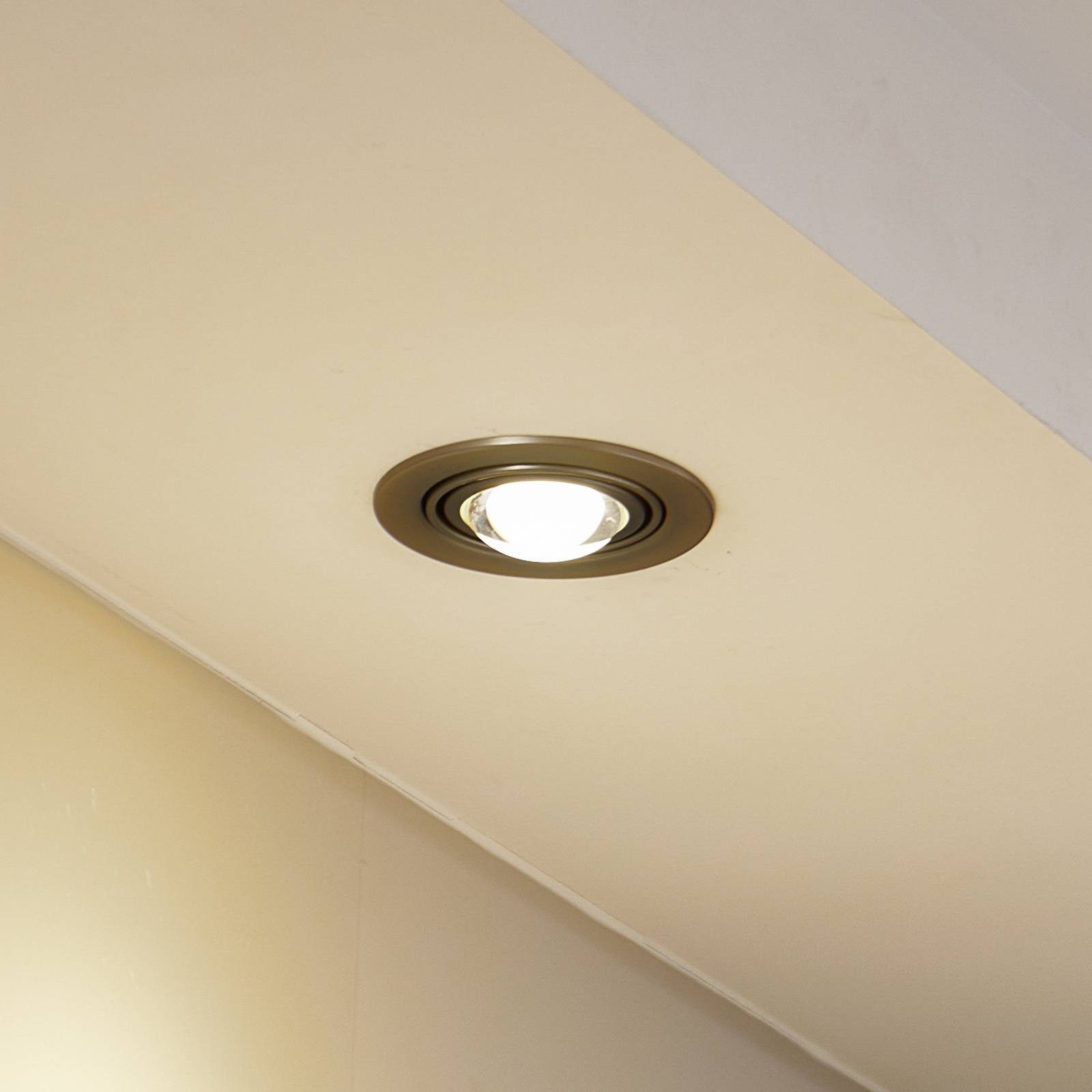 Lindby Deckenleuchte Jyla, Metall, Alu IP20, 1 x 11 W LED