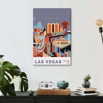 Posterlounge Leinwandbild Nigel Sandor, Las Vegas, Grafikdesign