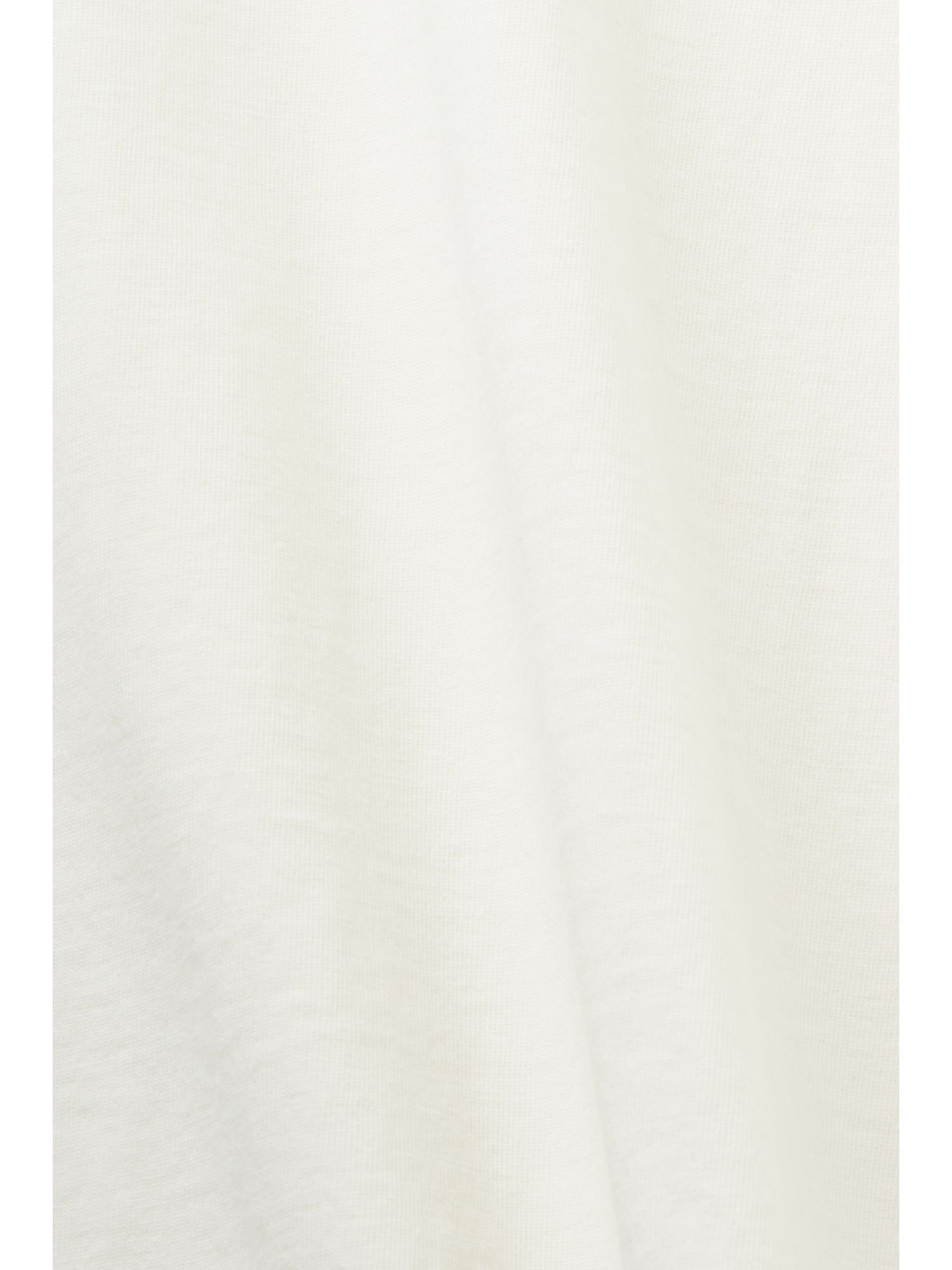 mit 100 % T-Shirt Sticklogo, T-Shirt (1-tlg) ICE Esprit Bio-Baumwolle
