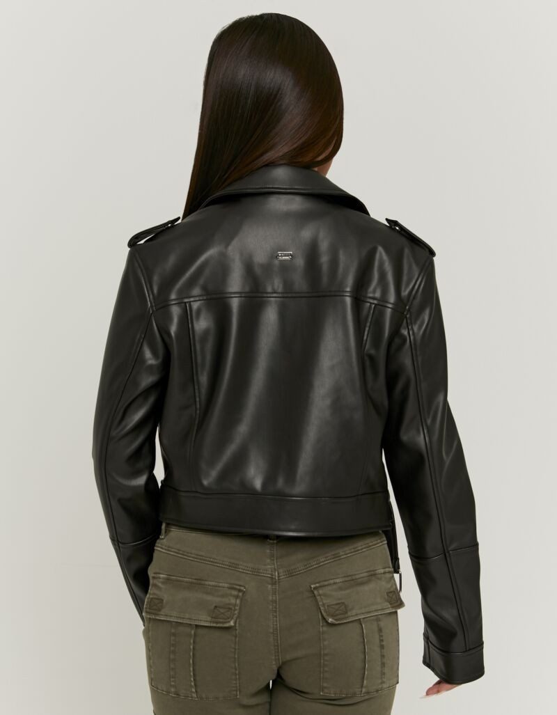 Tally Weijl Lederimitatjacke SJAPUTILOT Kunstfaser, im Biker-Stil in verkür günstig online kaufen