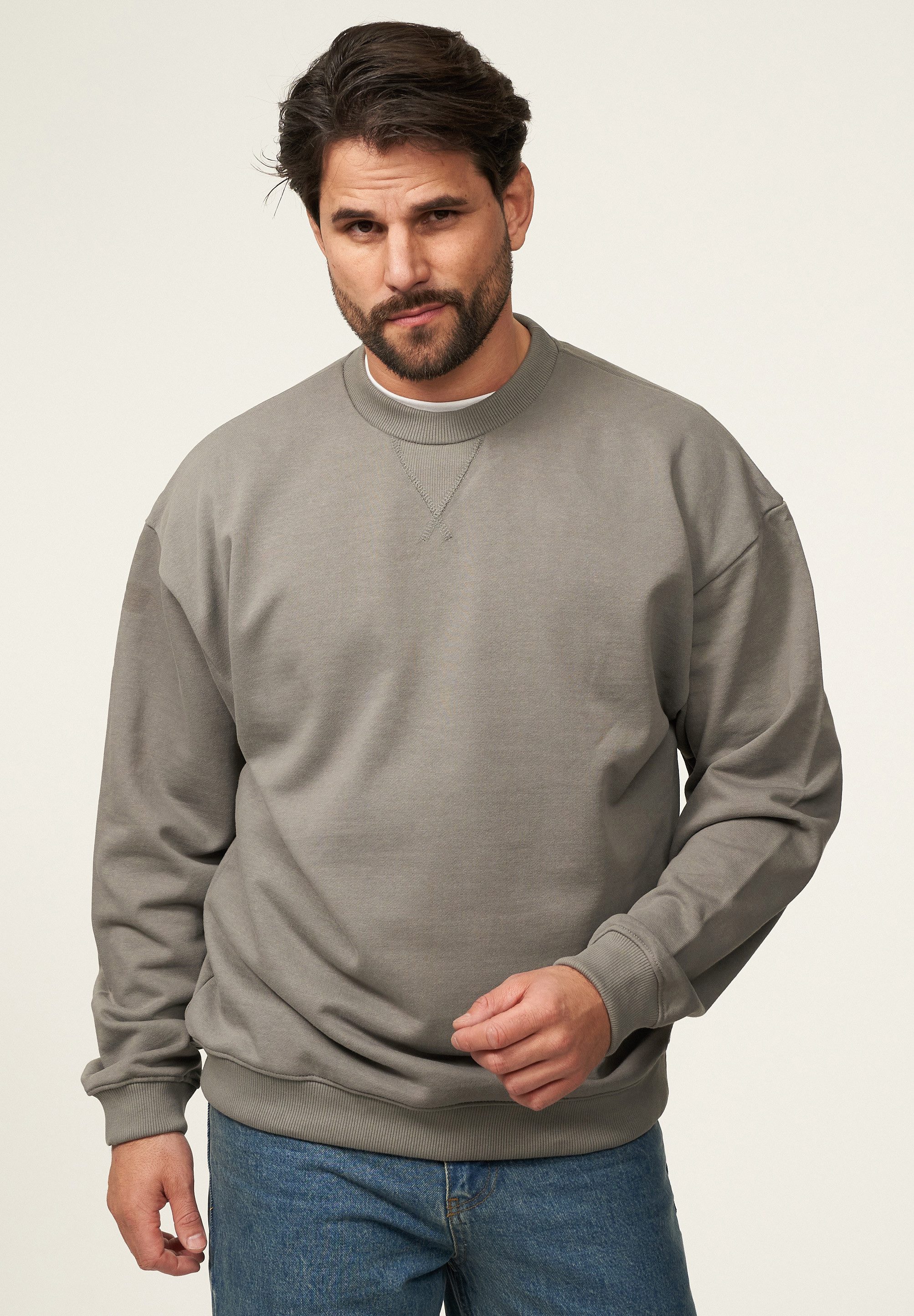 SOULSTAR Sweatshirt S2AGEO Herren Oversize Pullover günstig online kaufen