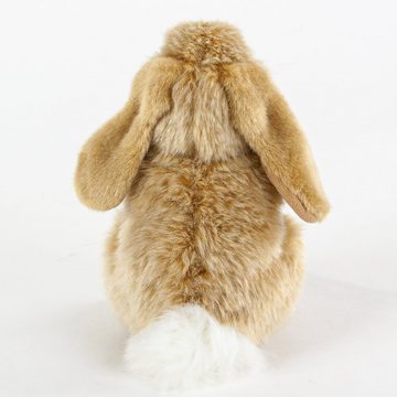 Teddys Rothenburg Kuscheltier Hase 18 cm hellbraun mit Schlappohren Uni Toys