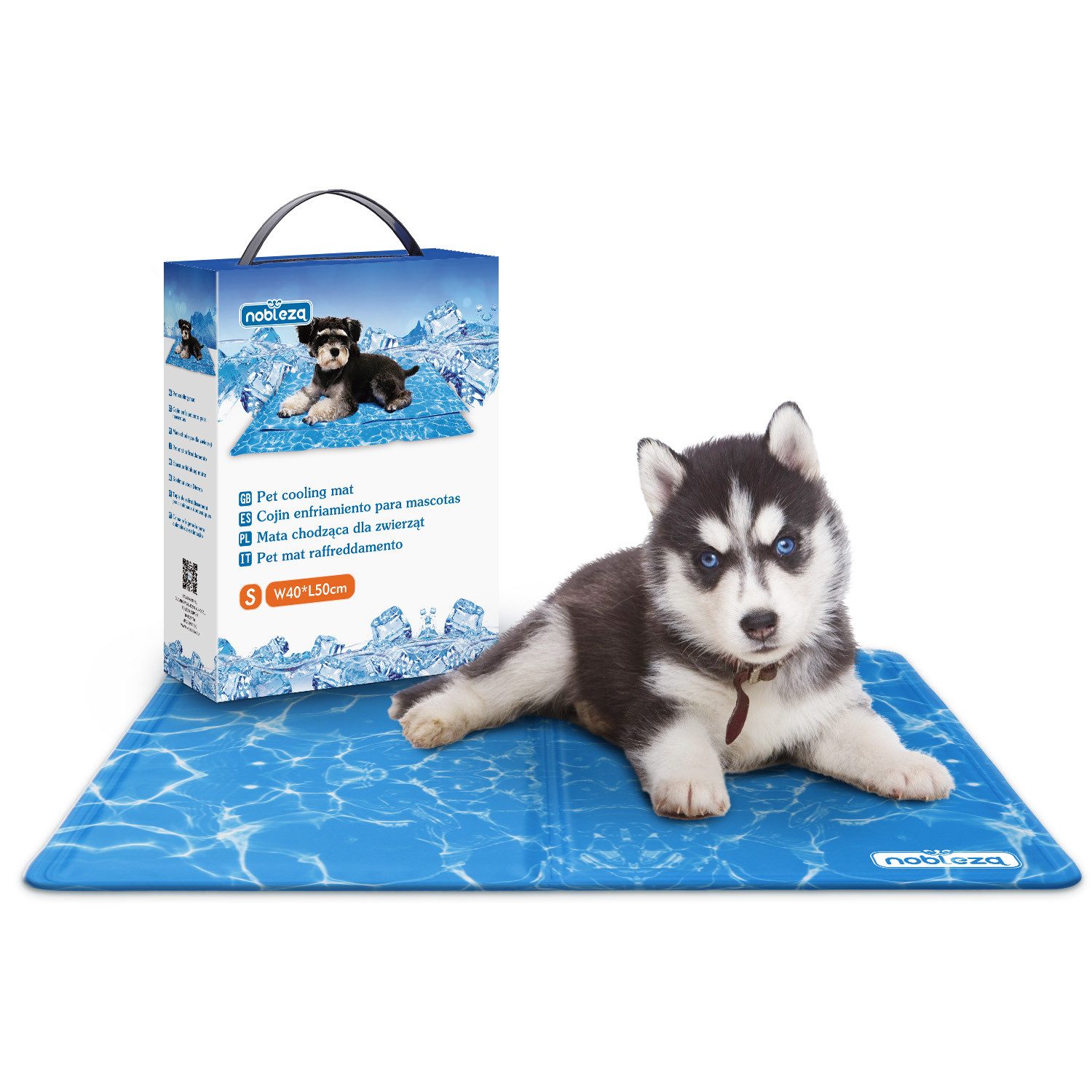 nobleza Hundematte Kühlmatte Hunde Kühlkissen Kühl günstig online kaufen