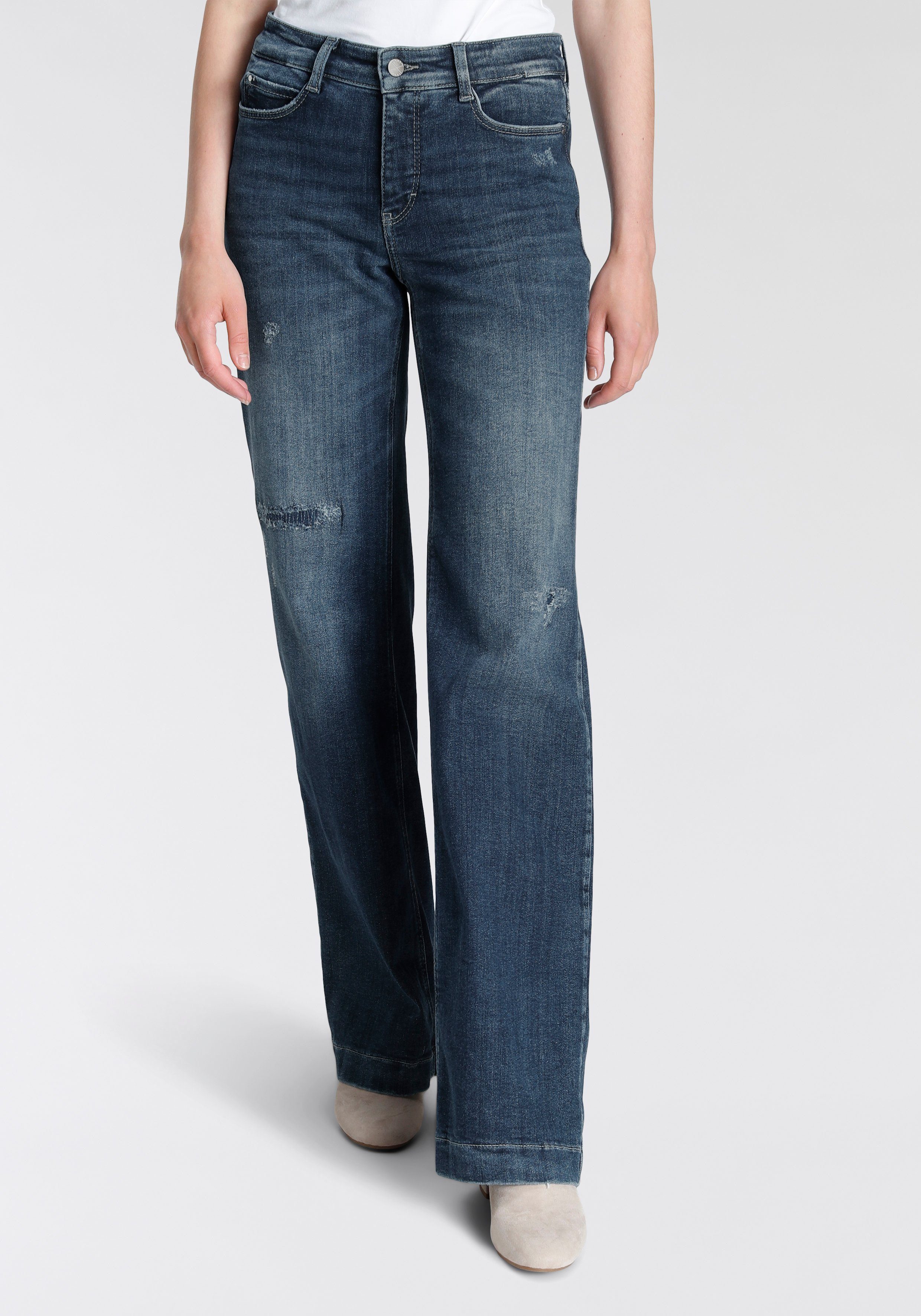MAC Weite Jeans Dream-Wideleg Super modern und weit geschnitten