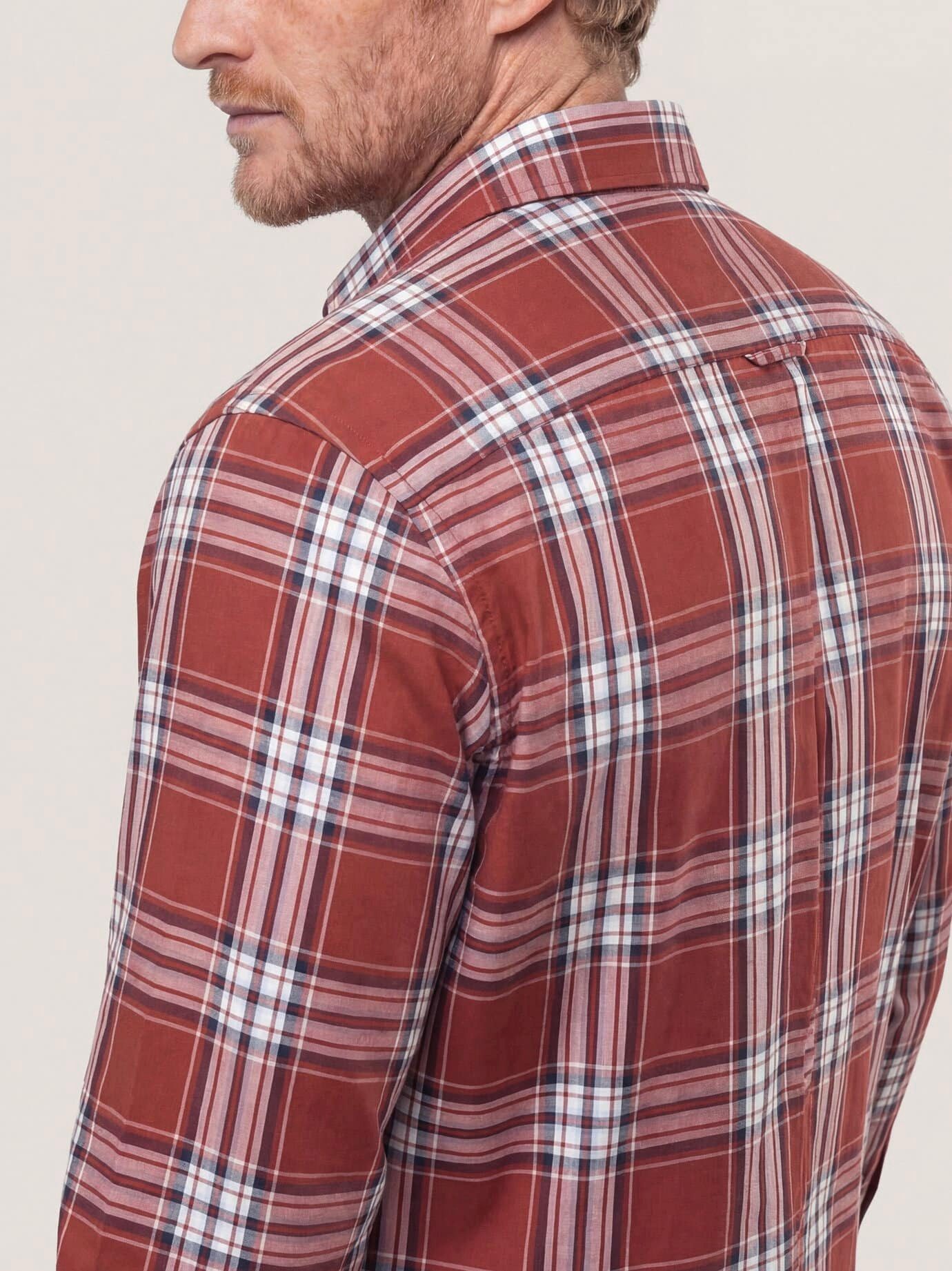 Walbusch Langarmhemd Herren Bügelfreies Hemd mit Kent-Kragen Comfort fit Kentkragen Langarm, klassisch, bügelfrei, atmungsaktiv – Bild 3 von 4